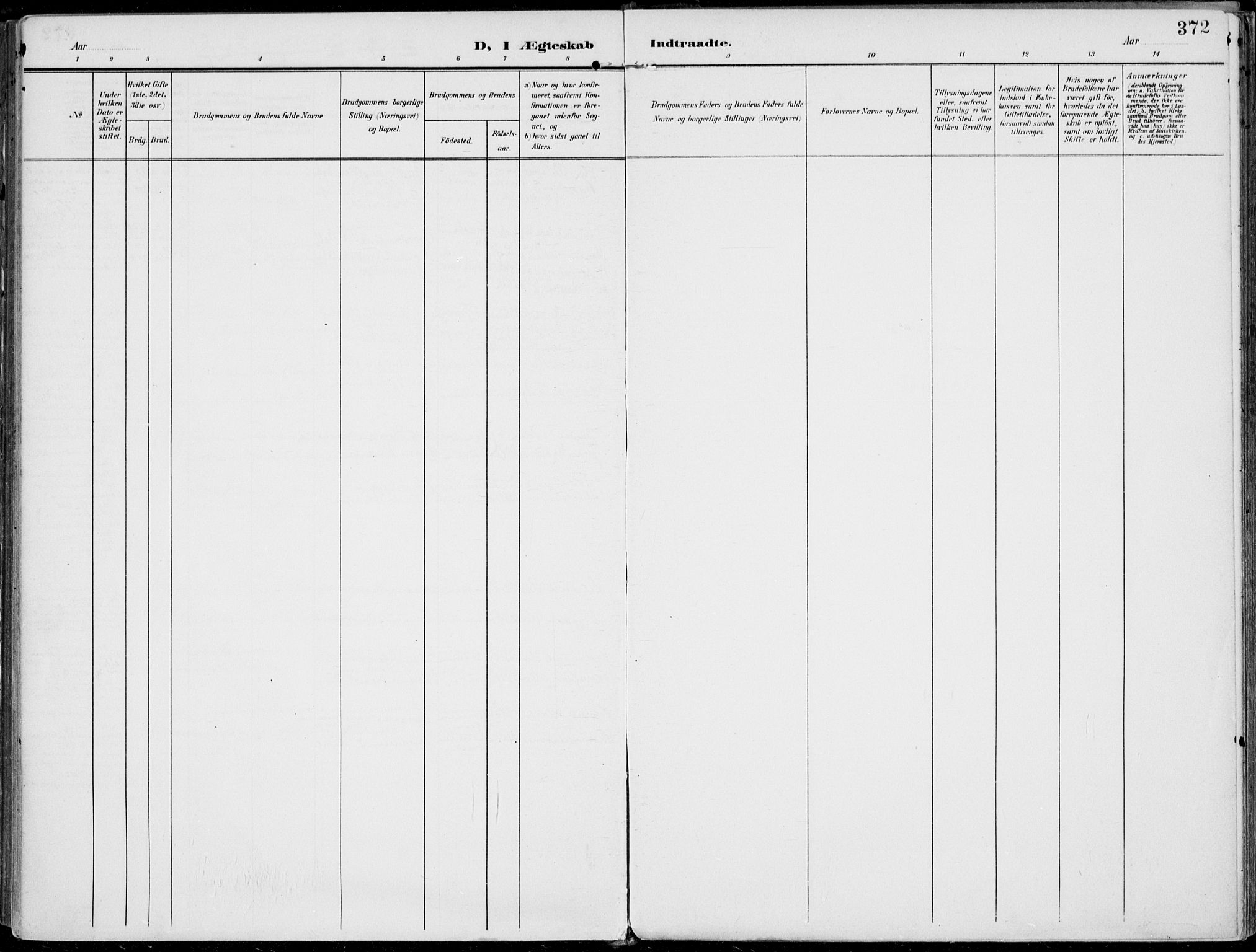 Norderhov kirkebøker, SAKO/A-237/F/Fa/L0017: Parish register (official) no. 17, 1903-1919, p. 372