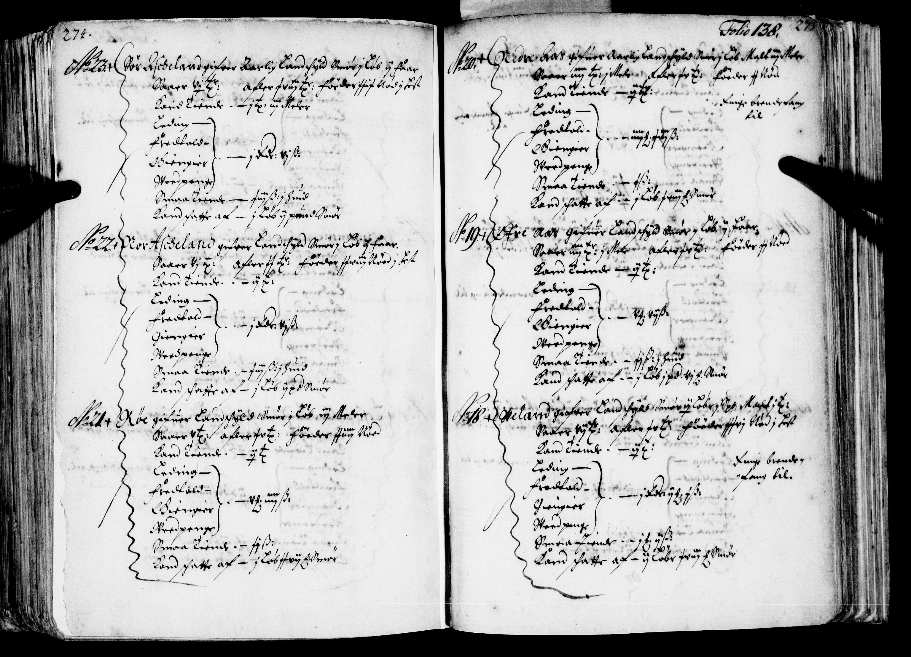 Rentekammeret inntil 1814, Realistisk ordnet avdeling, AV/RA-EA-4070/N/Nb/Nba/L0039: Nordhordland fogderi, 1667, p. 137b-138a