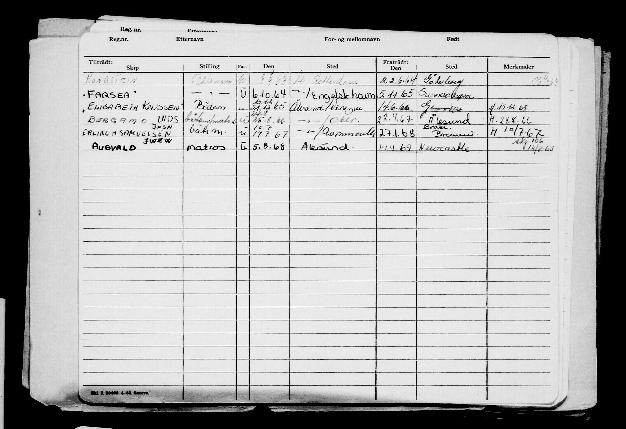 Direktoratet for sjømenn, AV/RA-S-3545/G/Gb/L0174: Hovedkort, 1919, p. 213