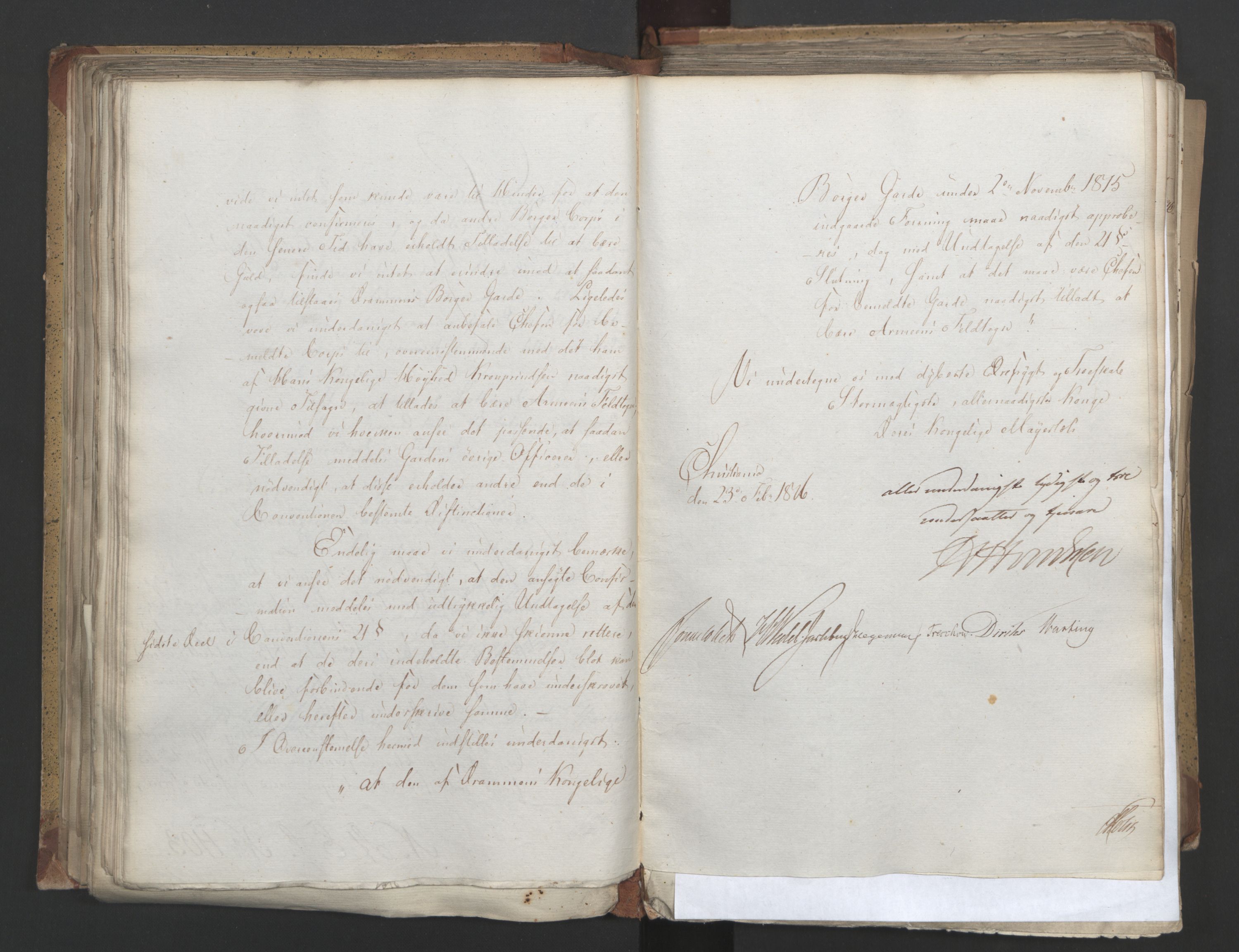 Statsrådsavdelingen i Stockholm, AV/RA-S-1003/D/Da/L0005: Regjeringsinnstillinger nr. 1000-1246, 1816, p. 219