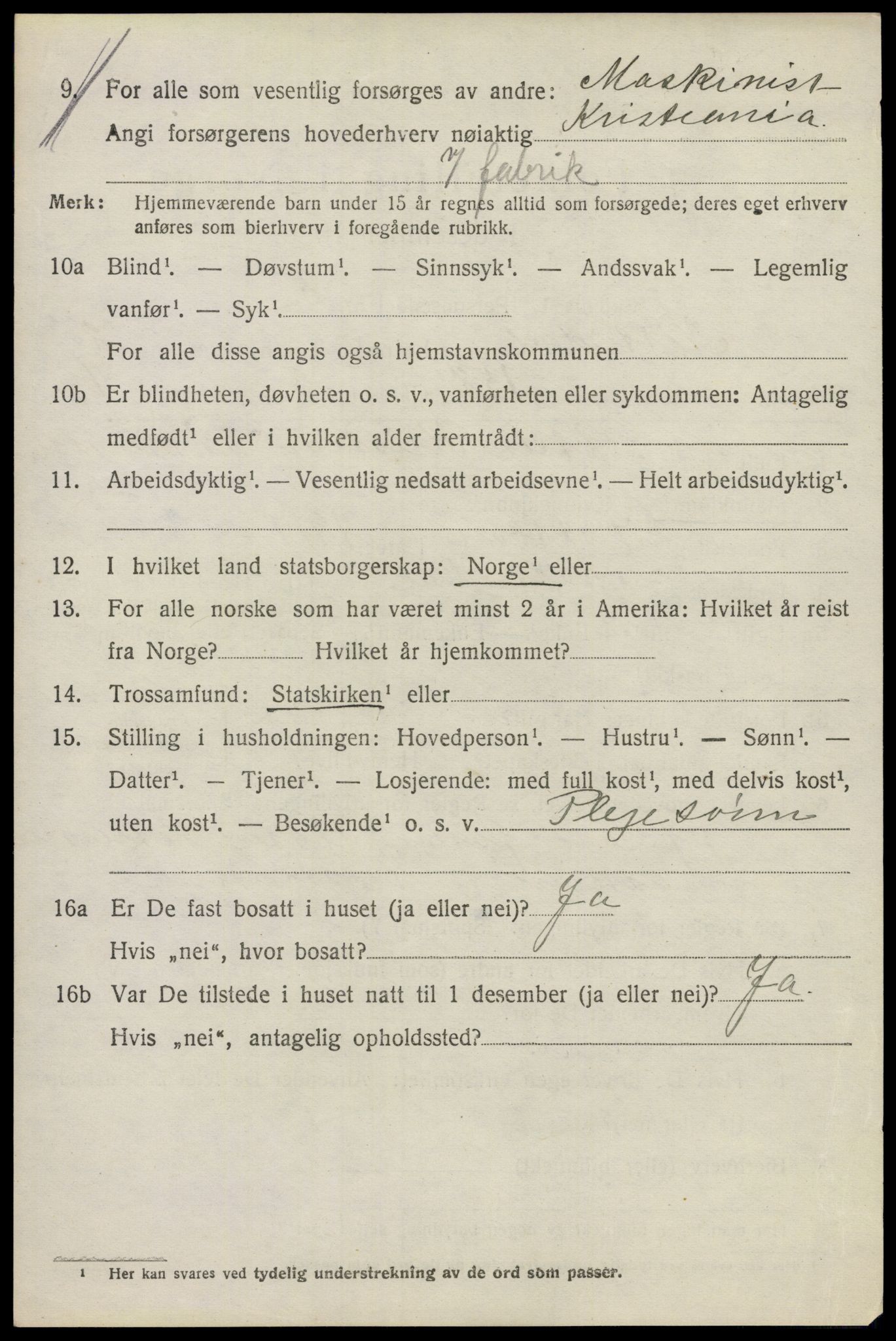 SAO, 1920 census for Nittedal, 1920, p. 3365