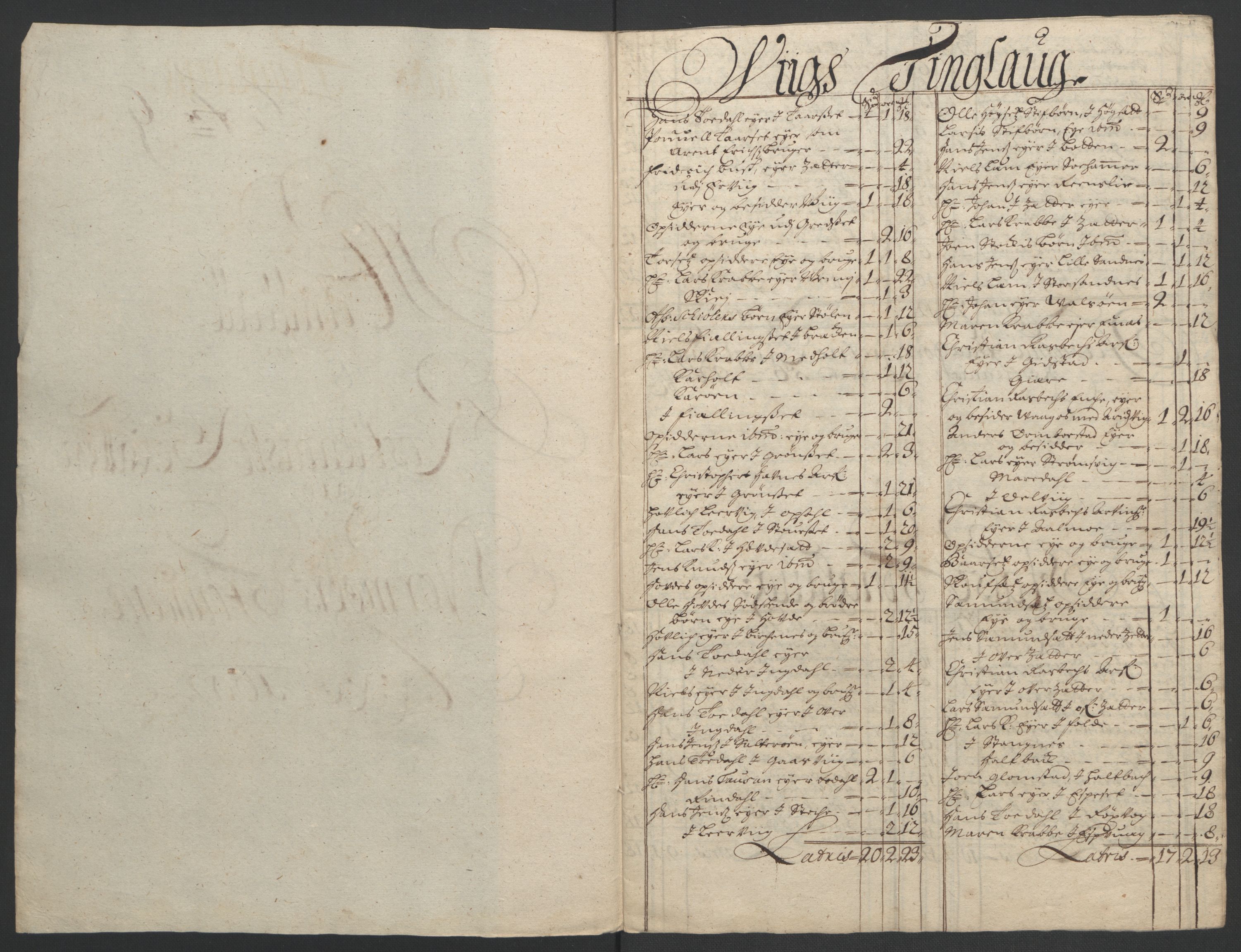 Rentekammeret inntil 1814, Reviderte regnskaper, Fogderegnskap, AV/RA-EA-4092/R56/L3735: Fogderegnskap Nordmøre, 1692-1693, p. 92