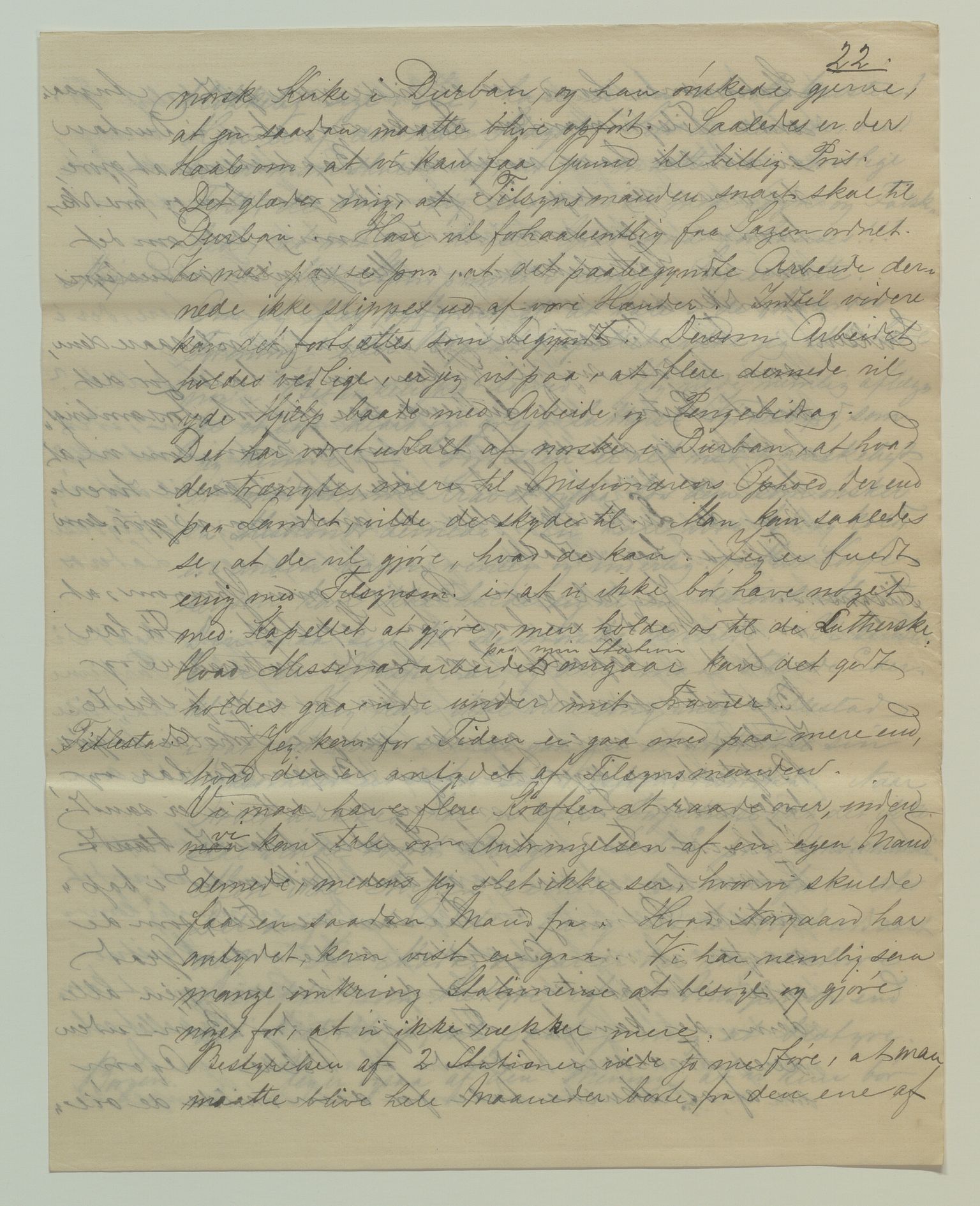 Det Norske Misjonsselskap - hovedadministrasjonen, VID/MA-A-1045/D/Da/Daa/L0038/0004: Konferansereferat og årsberetninger / Konferansereferat fra Sør-Afrika., 1890