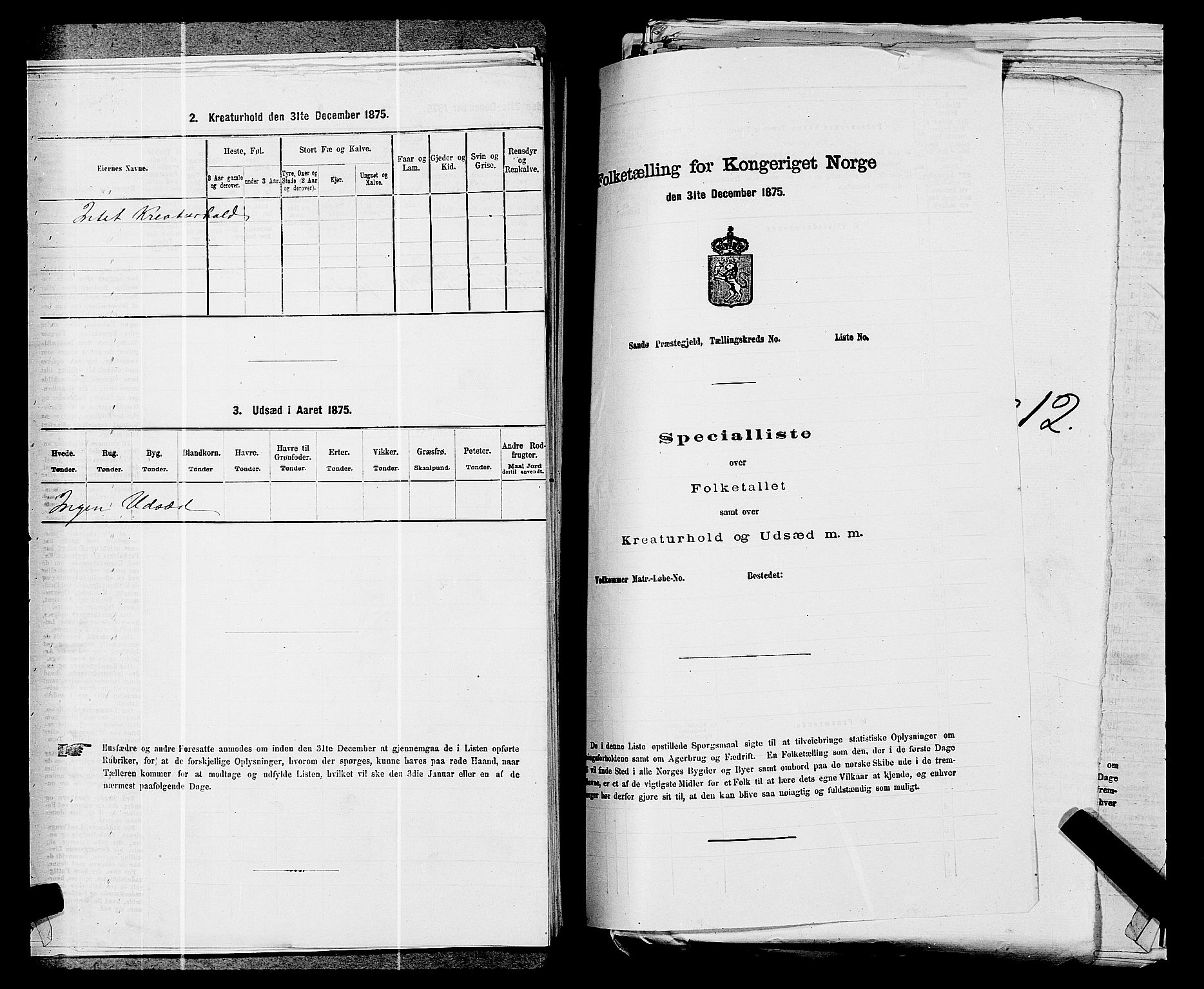 SAKO, 1875 census for 0722P Nøtterøy, 1875, p. 2456