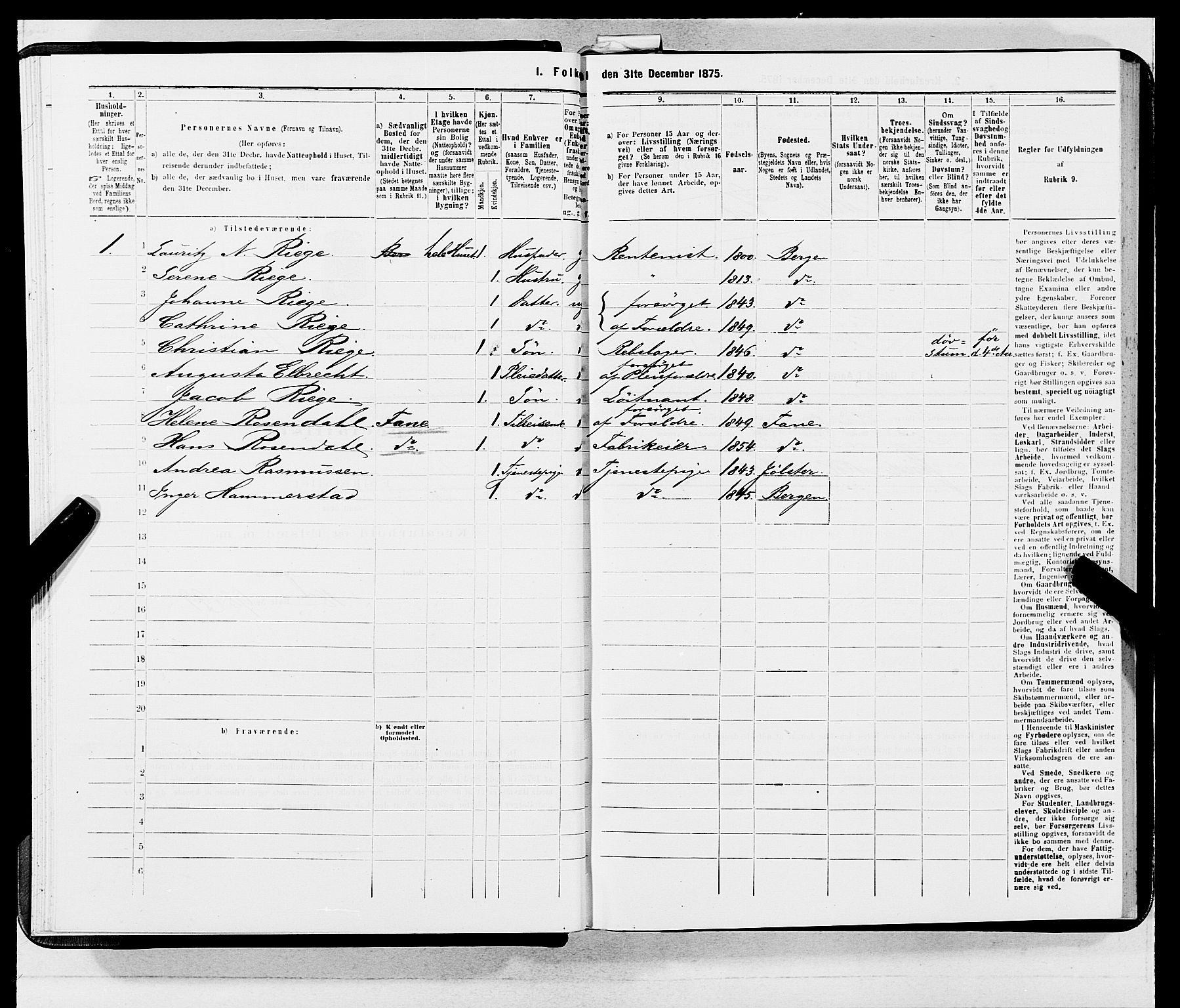 SAB, 1875 census for 1301 Bergen, 1875, p. 4124