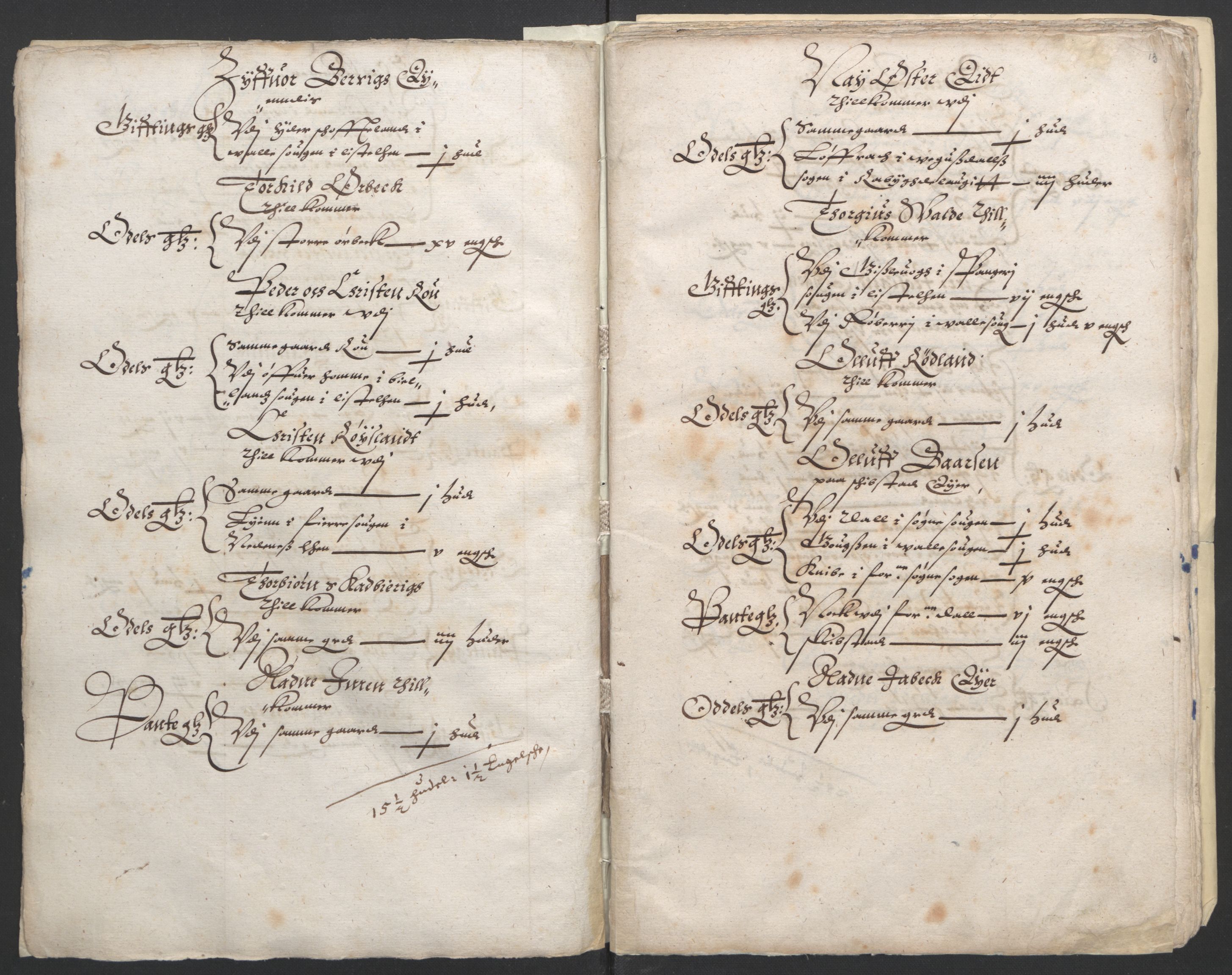 Stattholderembetet 1572-1771, AV/RA-EA-2870/Ek/L0010/0001: Jordebøker til utlikning av rosstjeneste 1624-1626: / Odelsjordebøker for Agdesiden len, 1624, p. 109