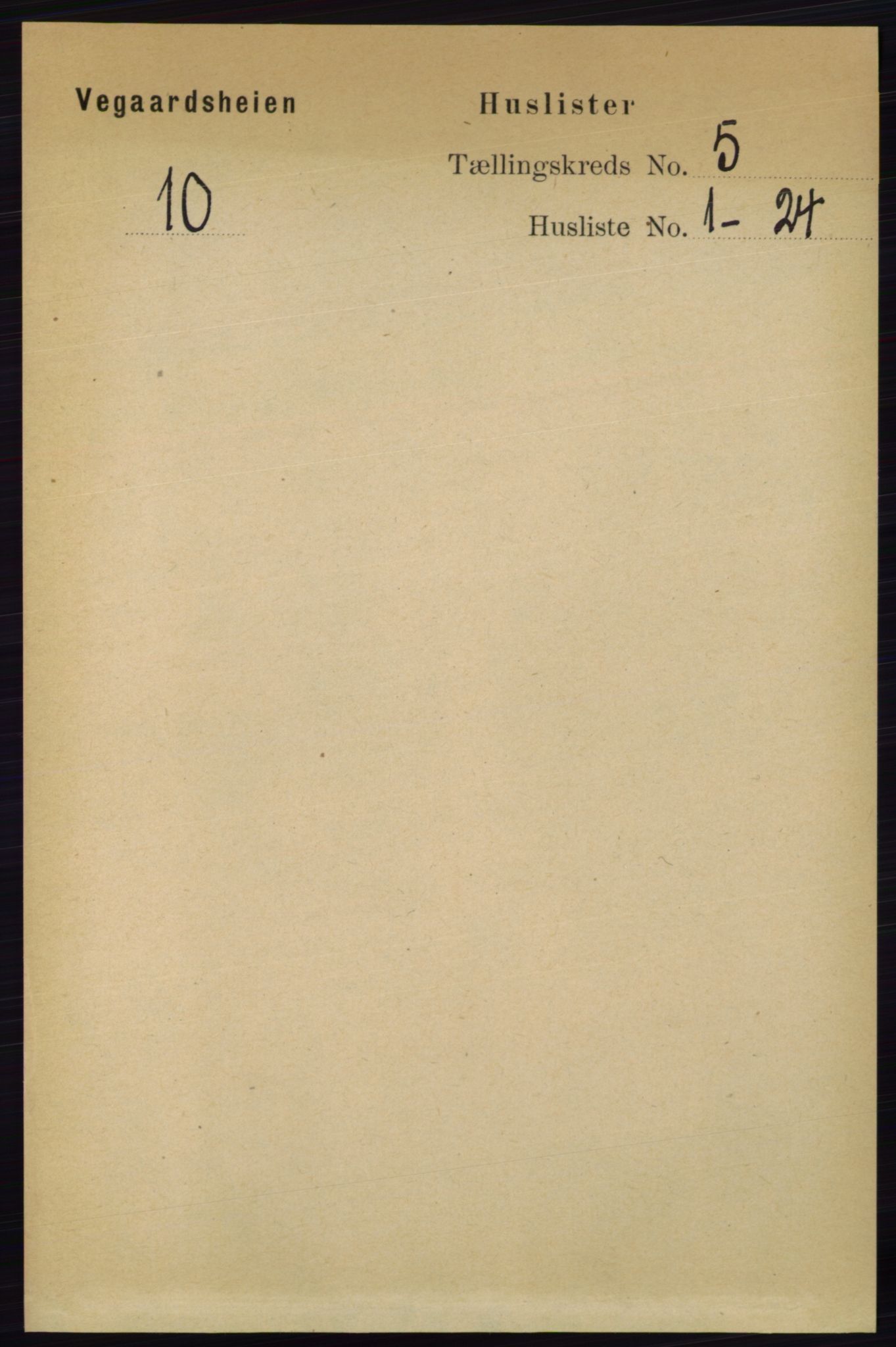 RA, 1891 census for 0912 Vegårshei, 1891, p. 942