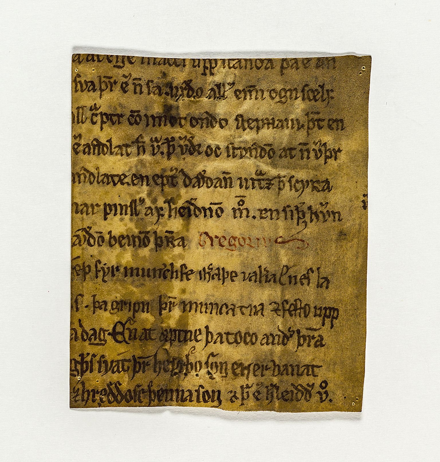 Riksarkivets diplomsamling, AV/RA-EA-5965/F26/L0006: Norrøne membranfragmenter bestand 67-87, 1100-1536, p. 45