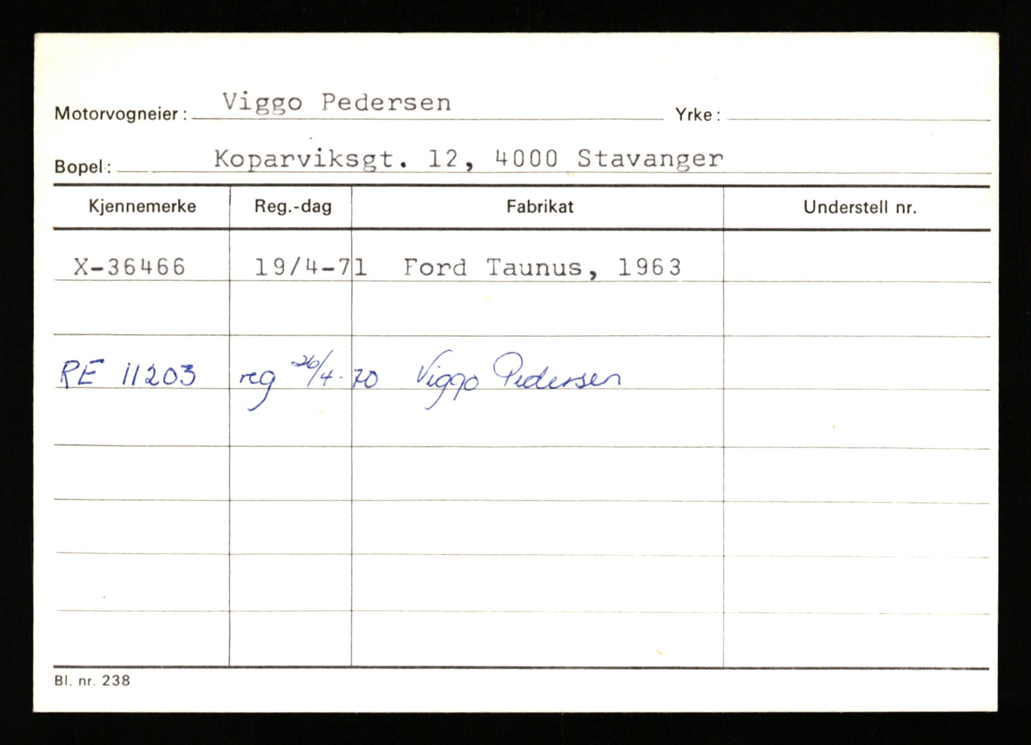 Stavanger trafikkstasjon, SAST/A-101942/0/G/L0006: Registreringsnummer: 34250 - 49007, 1930-1971, p. 651