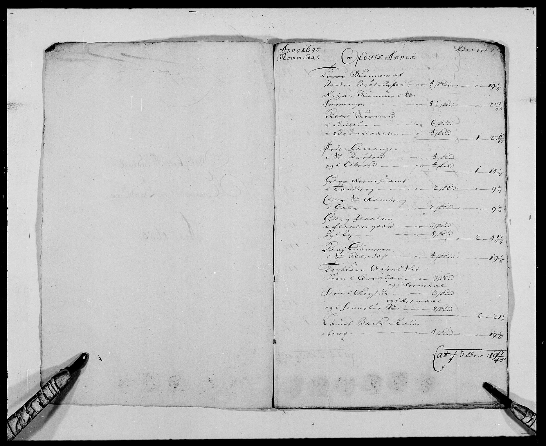 Rentekammeret inntil 1814, Reviderte regnskaper, Fogderegnskap, RA/EA-4092/R24/L1571: Fogderegnskap Numedal og Sandsvær, 1679-1686, p. 387