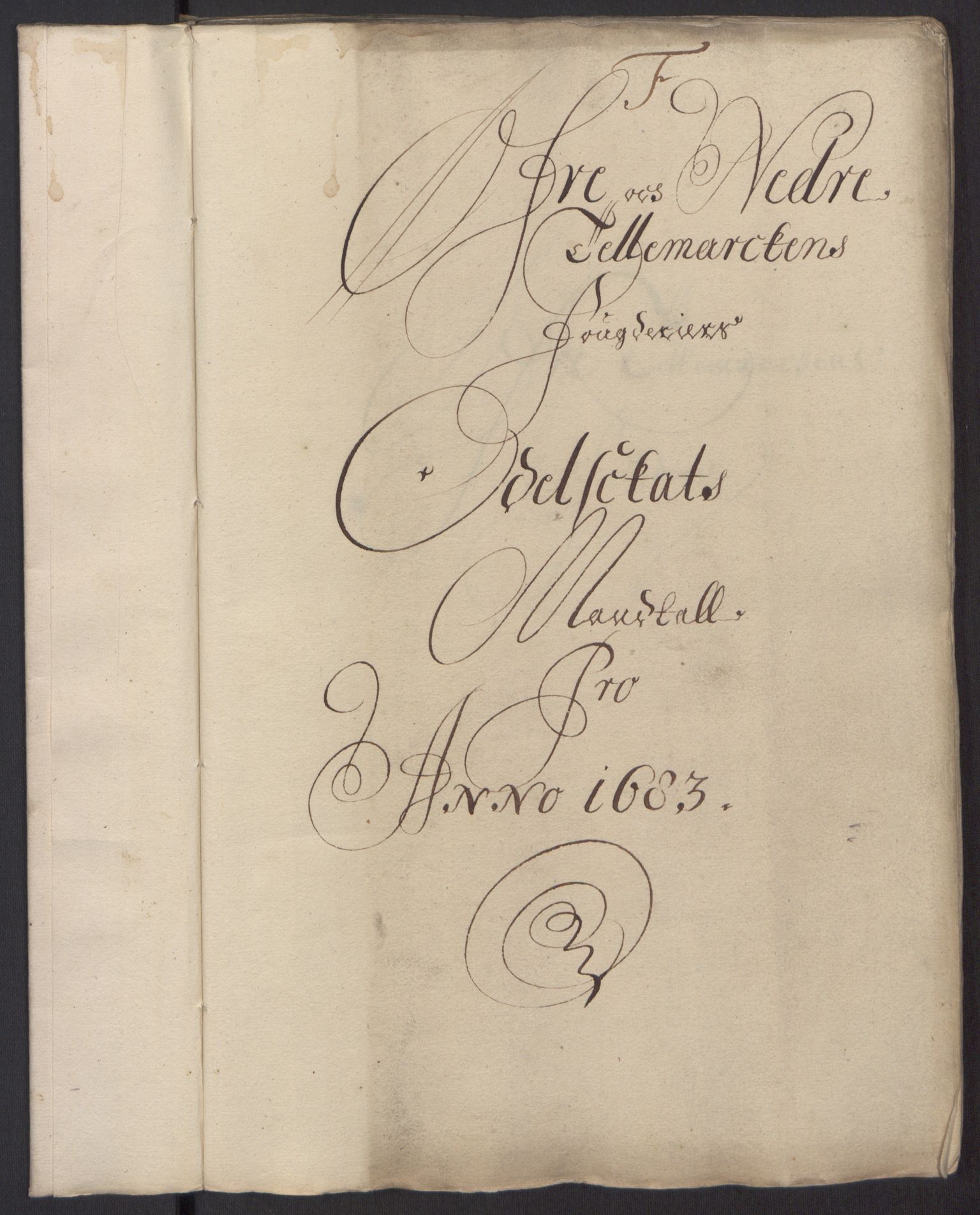 Rentekammeret inntil 1814, Reviderte regnskaper, Fogderegnskap, RA/EA-4092/R35/L2080: Fogderegnskap Øvre og Nedre Telemark, 1680-1684, p. 29