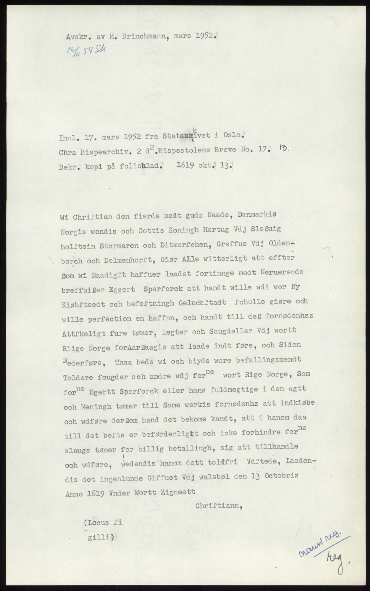 Samlinger til kildeutgivelse, Diplomavskriftsamlingen, AV/RA-EA-4053/H/Ha, p. 1018