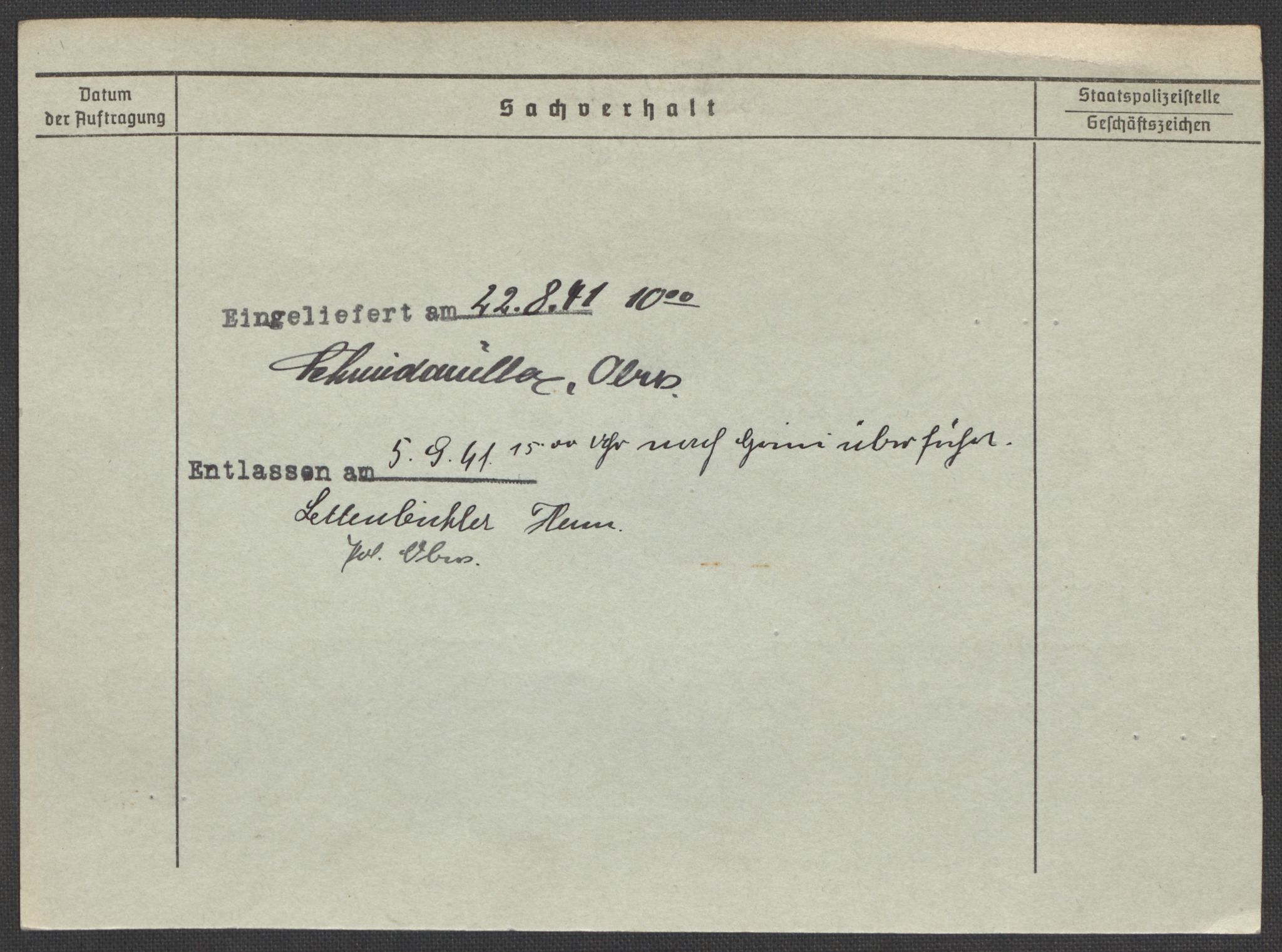 Befehlshaber der Sicherheitspolizei und des SD, AV/RA-RAFA-5969/E/Ea/Eaa/L0005: Register over norske fanger i Møllergata 19: Hø-Kj, 1940-1945, p. 103