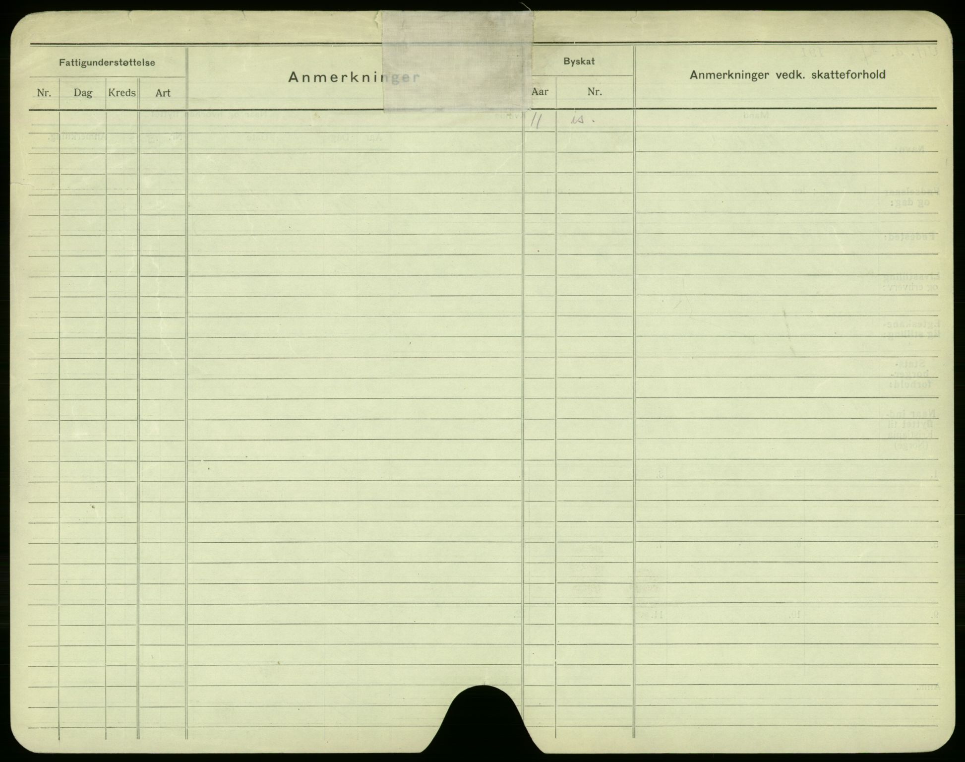 Oslo folkeregister, Registerkort, AV/SAO-A-11715/F/Fa/Fac/L0002: Menn, 1906-1914, p. 251b