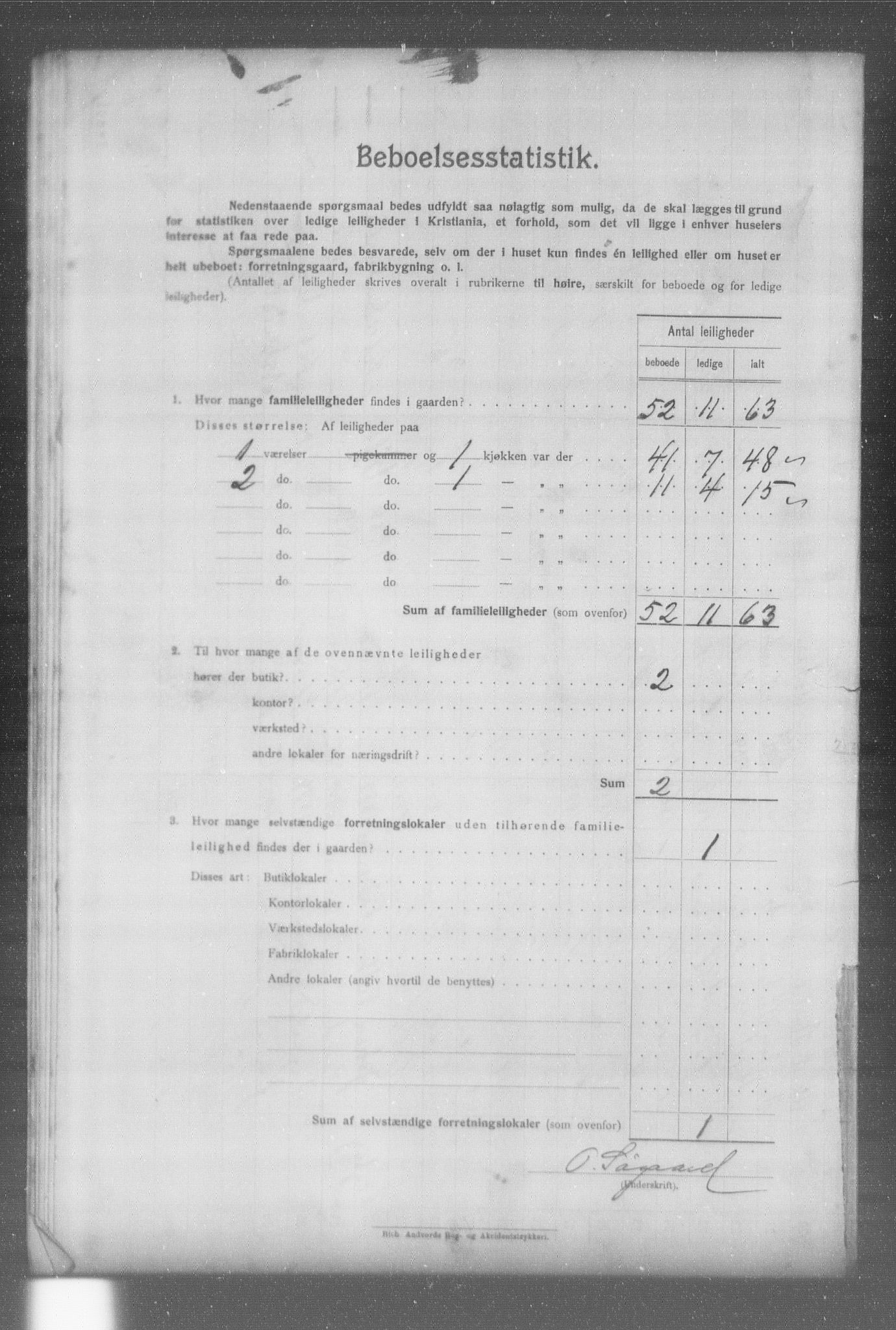 OBA, Municipal Census 1904 for Kristiania, 1904, p. 10844