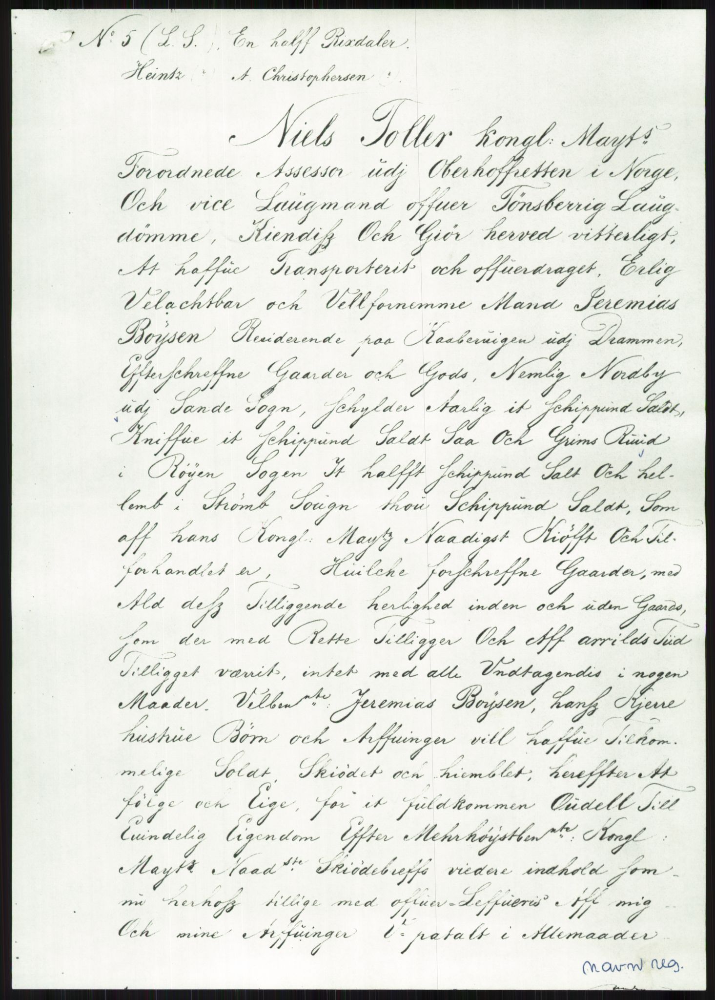 Samlinger til kildeutgivelse, Diplomavskriftsamlingen, AV/RA-EA-4053/H/Ha, p. 1853