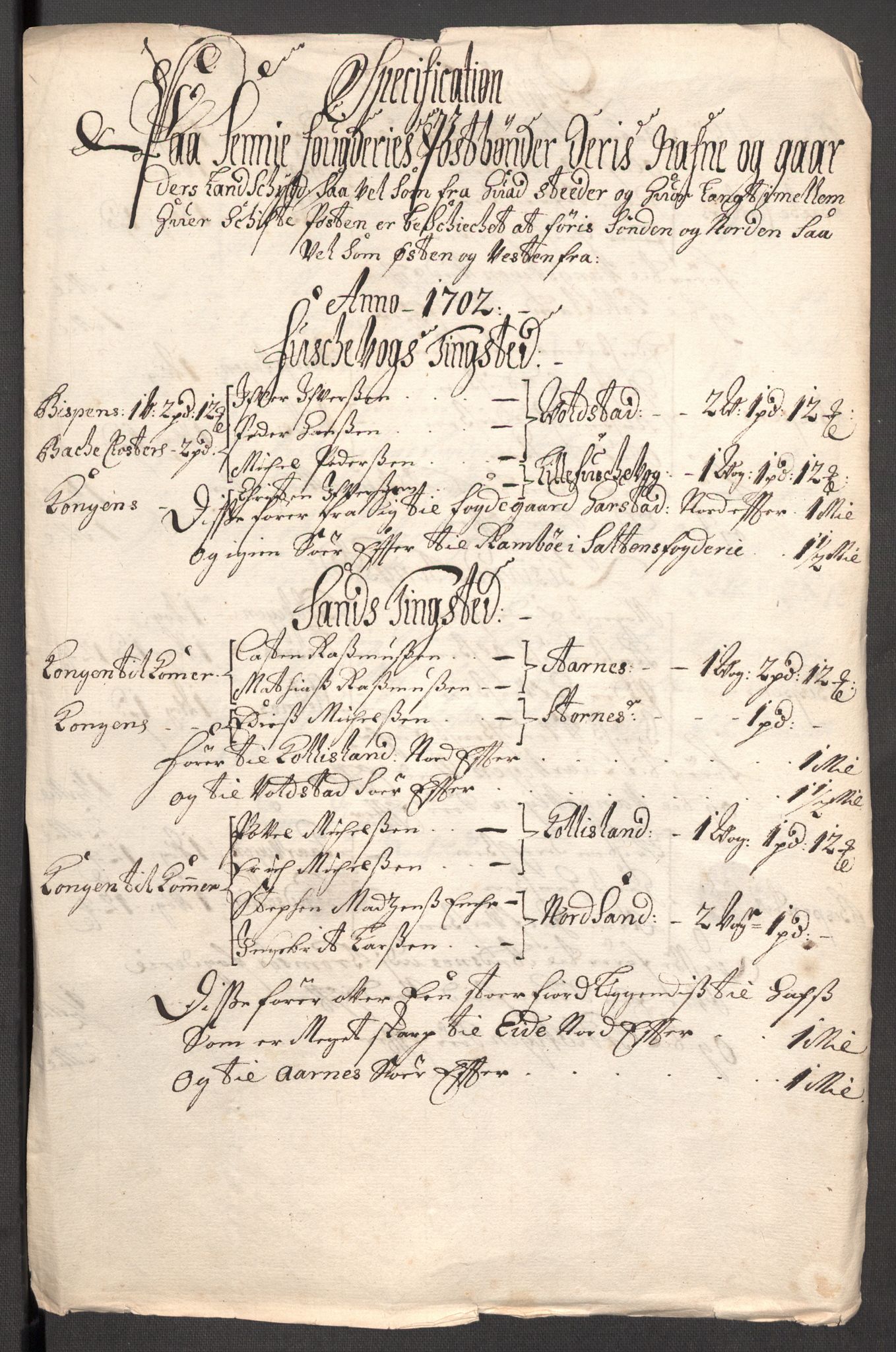 Rentekammeret inntil 1814, Reviderte regnskaper, Fogderegnskap, RA/EA-4092/R68/L4755: Fogderegnskap Senja og Troms, 1700-1704, p. 267
