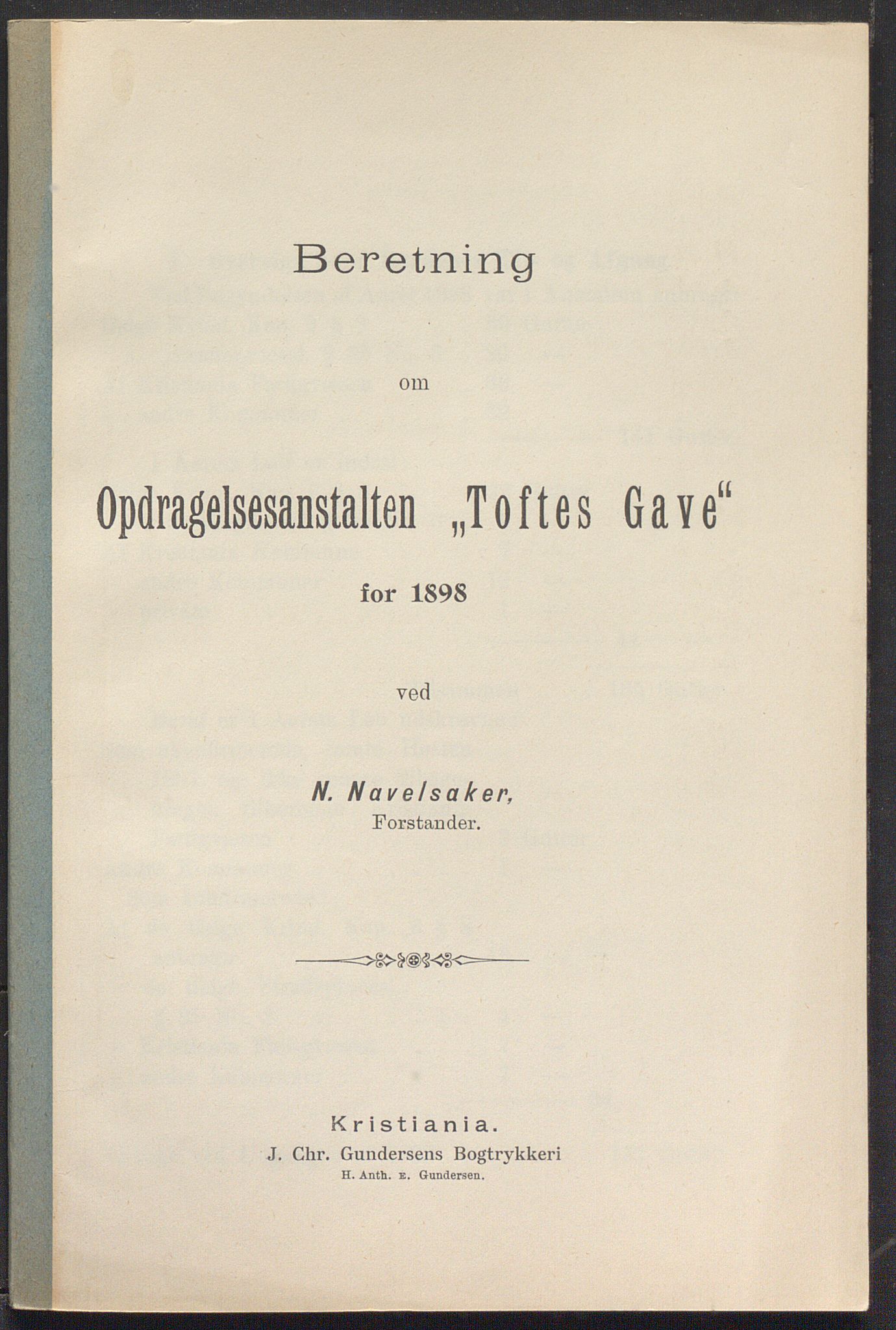 Toftes gave, OBA/A-20200/X/Xa, 1866-1948, p. 618