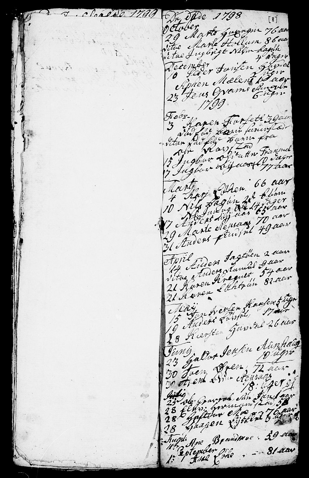 Ministerialprotokoller, klokkerbøker og fødselsregistre - Sør-Trøndelag, AV/SAT-A-1456/691/L1091: Parish register (copy) no. 691C02, 1802-1815, p. 8