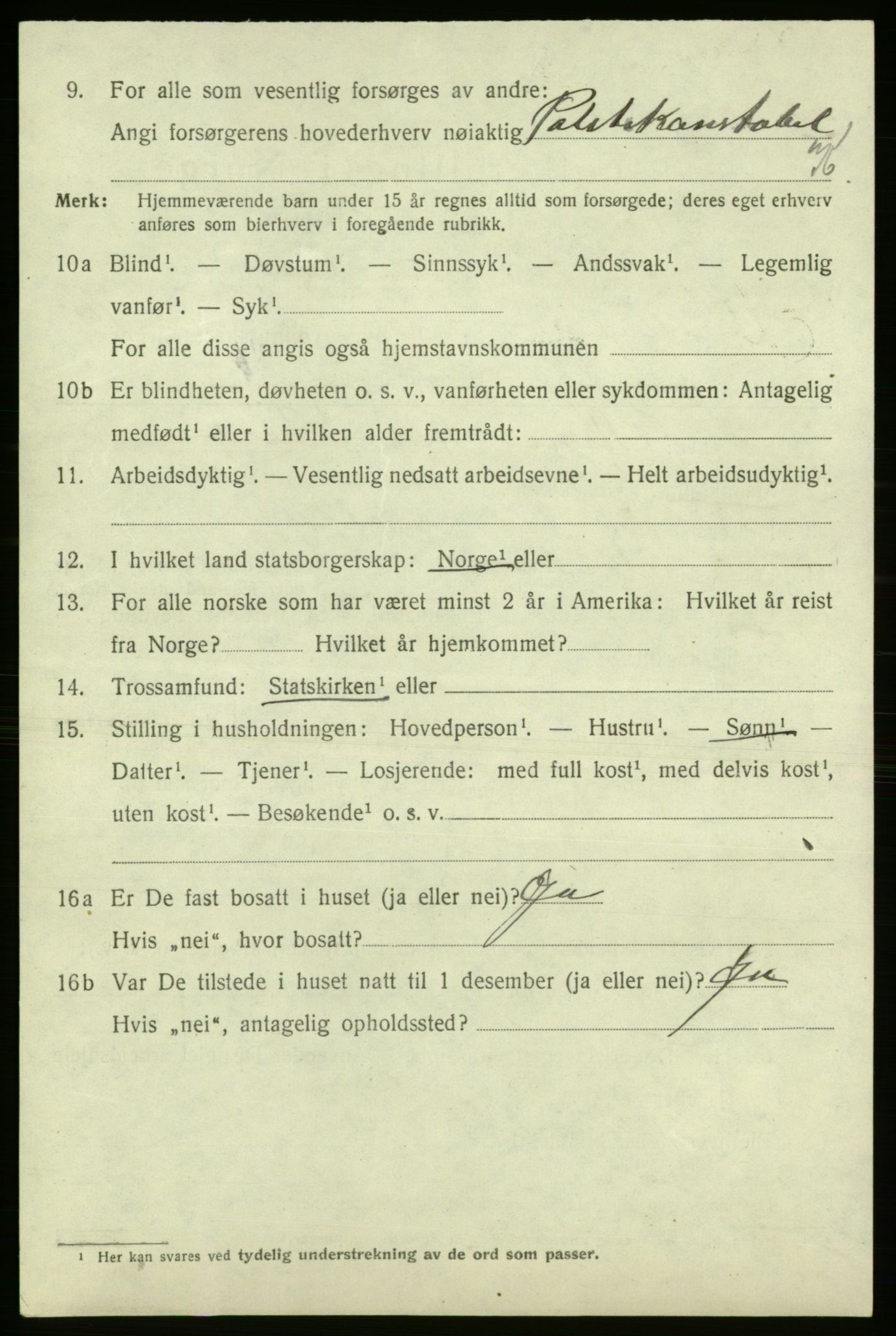 SAO, 1920 census for Fredrikshald, 1920, p. 28777