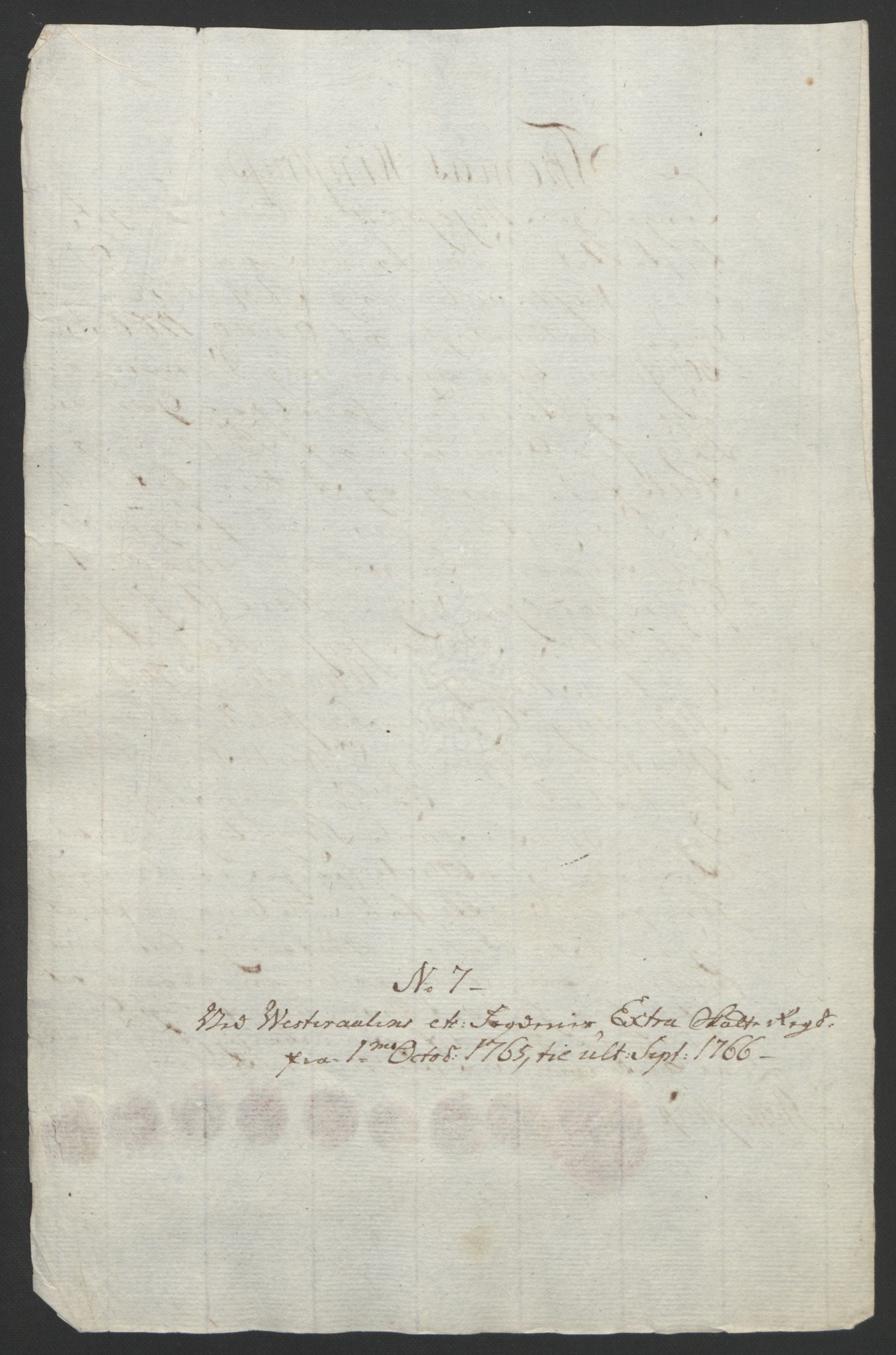 Rentekammeret inntil 1814, Reviderte regnskaper, Fogderegnskap, AV/RA-EA-4092/R67/L4747: Ekstraskatten Vesterålen, Andenes og Lofoten, 1762-1766, p. 479