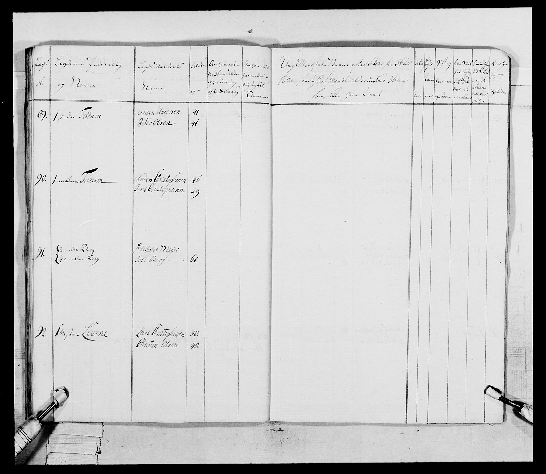 Generalitets- og kommissariatskollegiet, Det kongelige norske kommissariatskollegium, AV/RA-EA-5420/E/Eh/L0046: 2. Akershusiske nasjonale infanteriregiment, 1789, p. 384