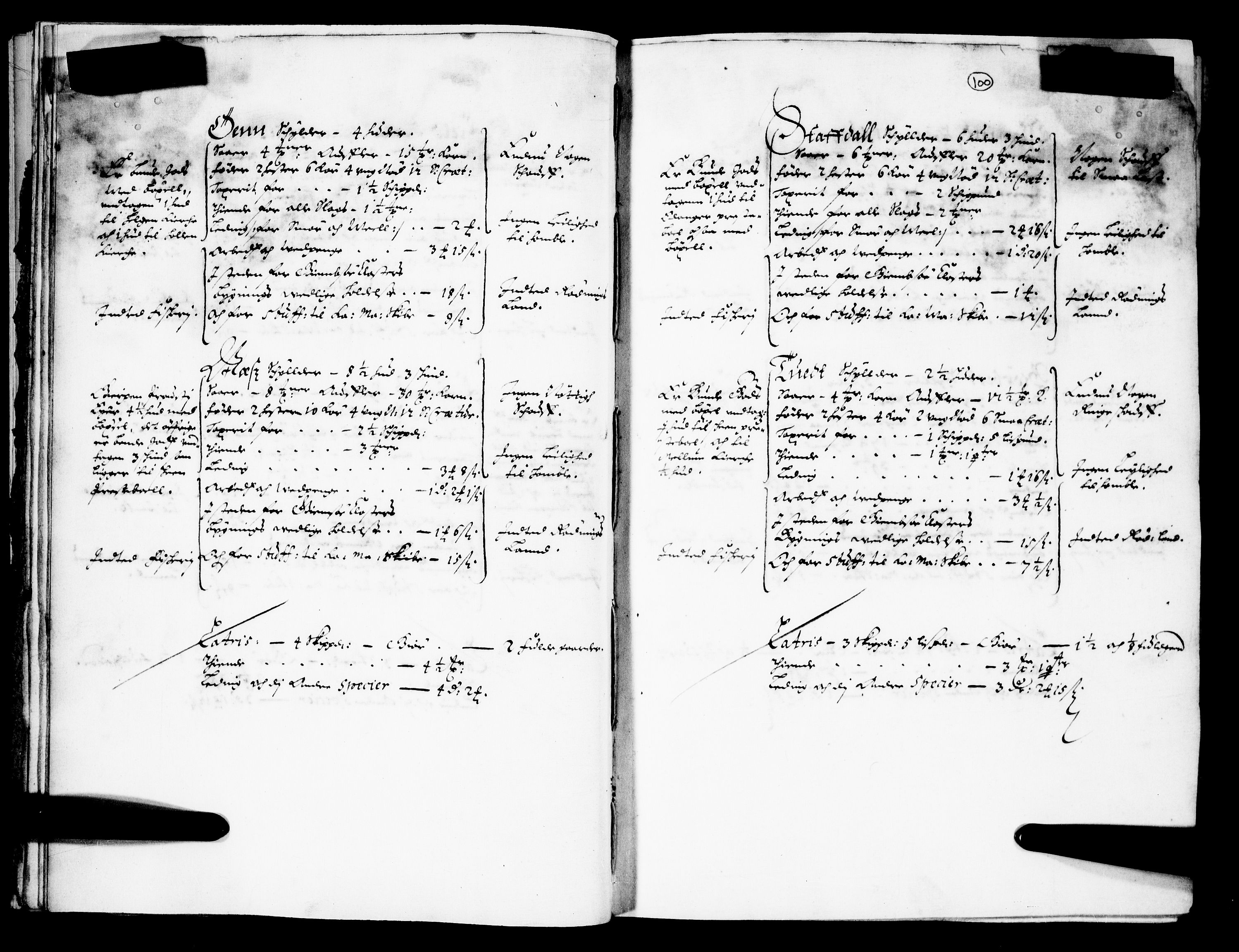 Rentekammeret inntil 1814, Realistisk ordnet avdeling, AV/RA-EA-4070/N/Nb/Nba/L0026: Nedre og Øvre Telemark fogderi, 1667, p. 99b-100a