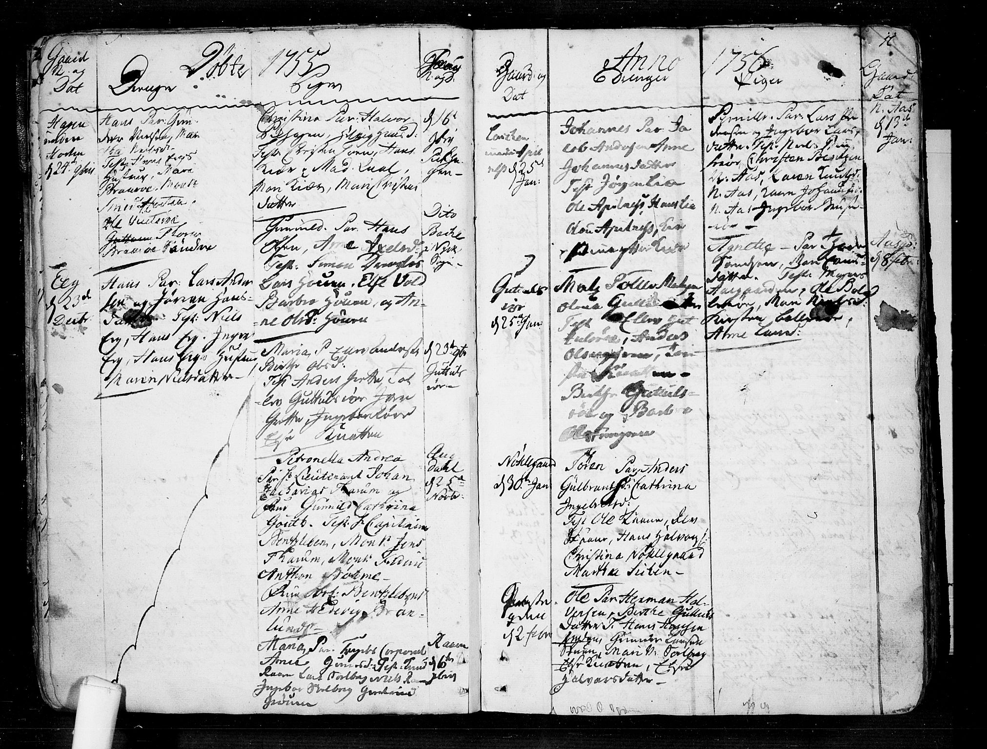 Borre kirkebøker, AV/SAKO-A-338/F/Fa/L0002: Parish register (official) no. I 2, 1752-1806, p. 10