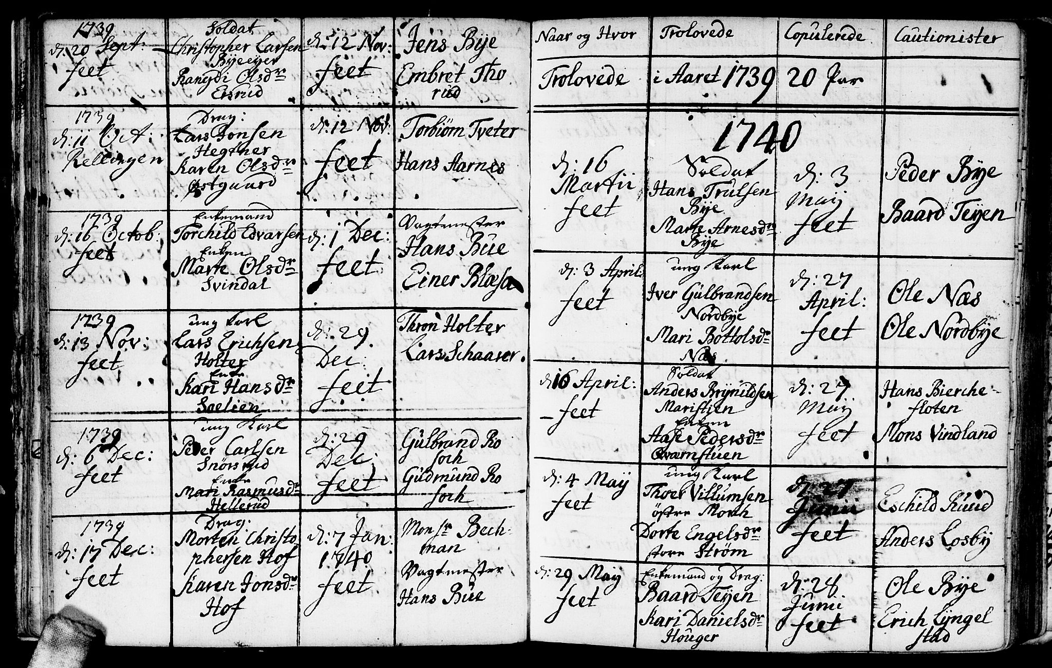 Fet prestekontor Kirkebøker, AV/SAO-A-10370a/F/Fa/L0001: Parish register (official) no. I 1, 1716-1751, p. 29