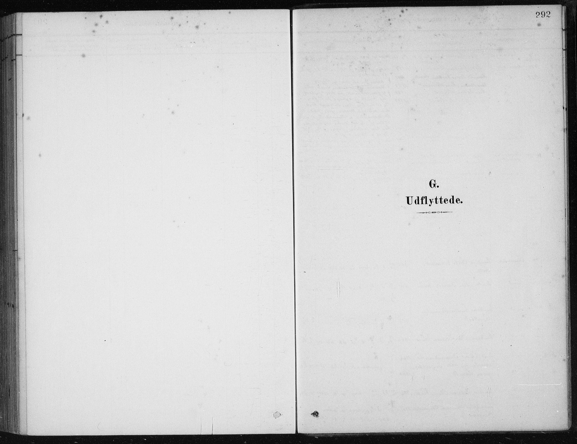 Etne sokneprestembete, SAB/A-75001/H/Haa: Parish register (official) no. D  1, 1879-1919, p. 292