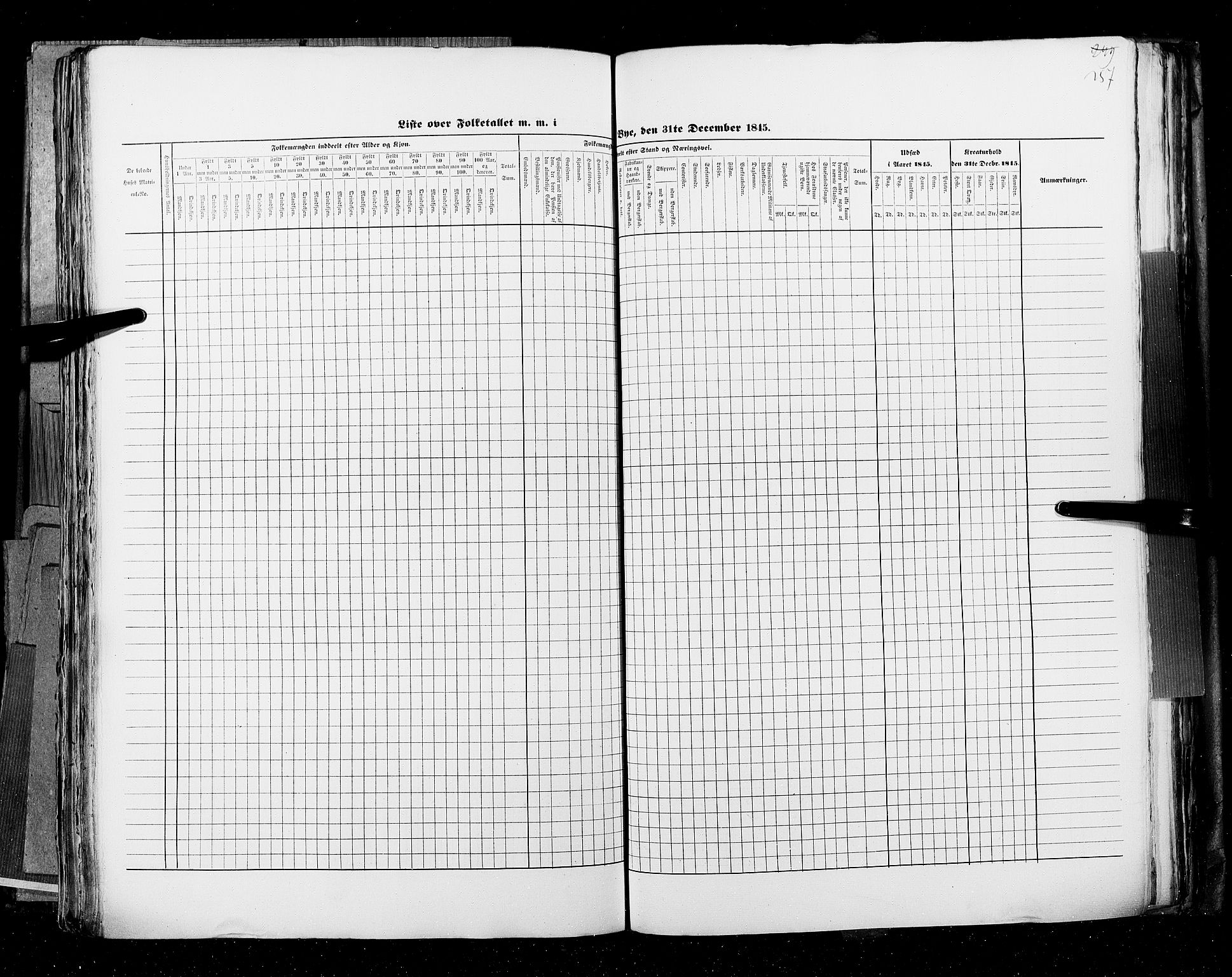 RA, Census 1845, vol. 11: Cities, 1845, p. 257