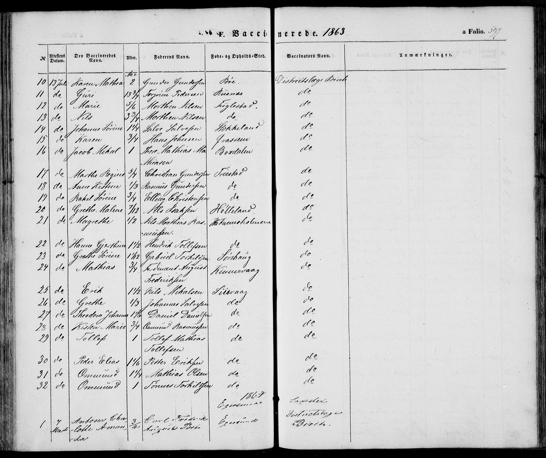 Eigersund sokneprestkontor, AV/SAST-A-101807/S08/L0013: Parish register (official) no. A 12.2, 1850-1865, p. 597