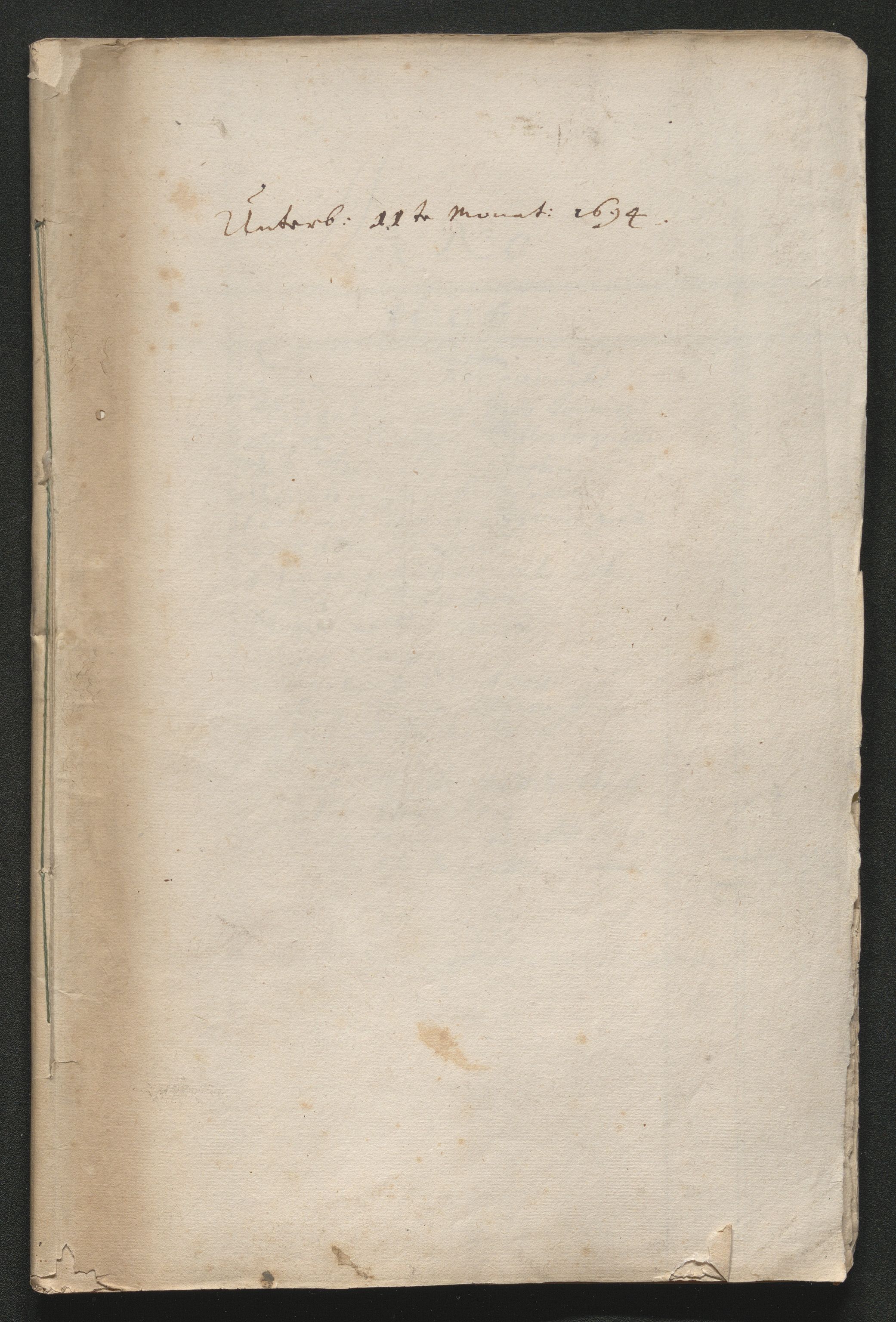 Kongsberg Sølvverk 1623-1816, AV/SAKO-EA-3135/001/D/Dc/Dcd/L0068: Utgiftsregnskap for gruver m.m., 1694-1695, p. 1