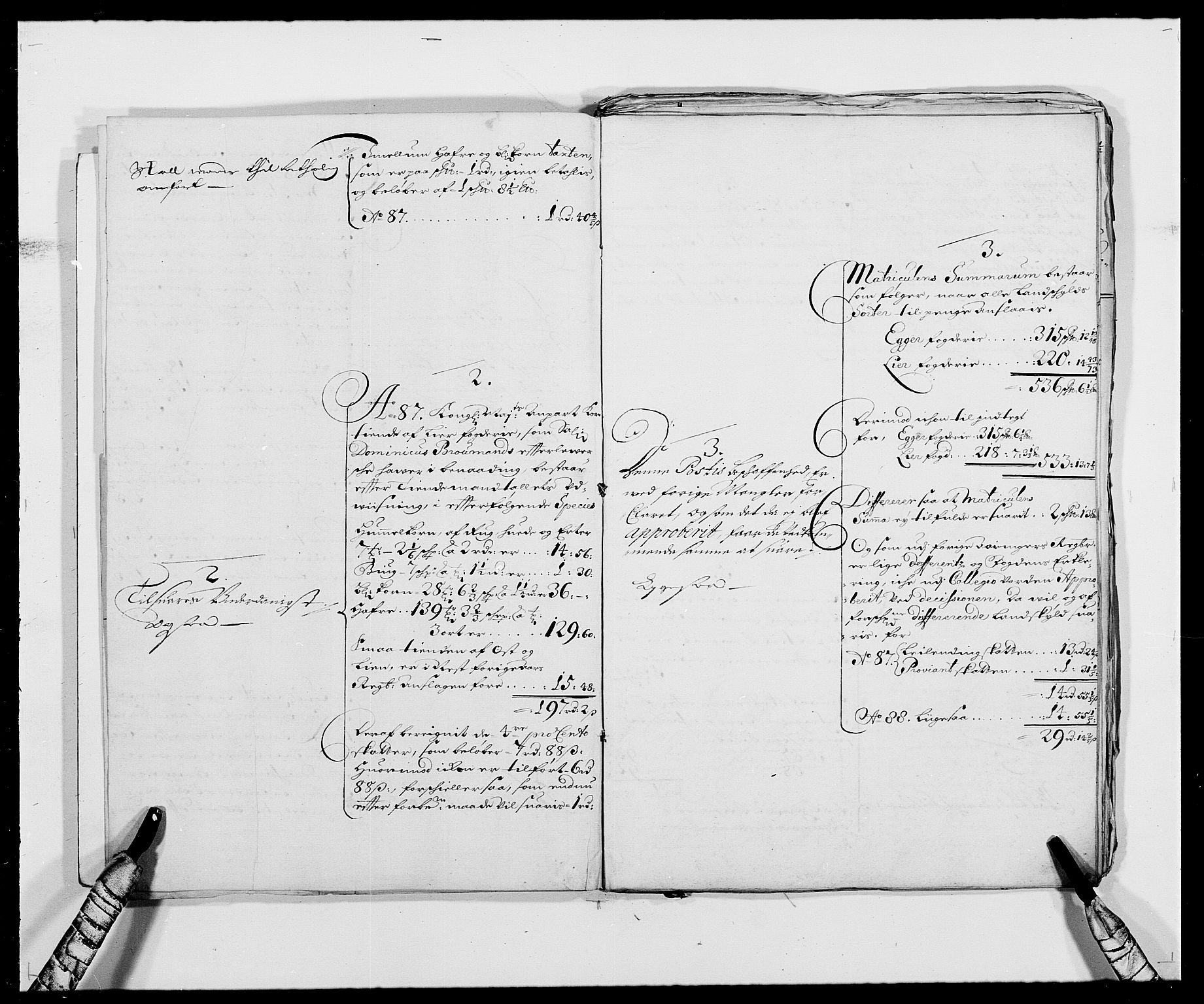 Rentekammeret inntil 1814, Reviderte regnskaper, Fogderegnskap, RA/EA-4092/R28/L1688: Fogderegnskap Eiker og Lier, 1687-1689, p. 288
