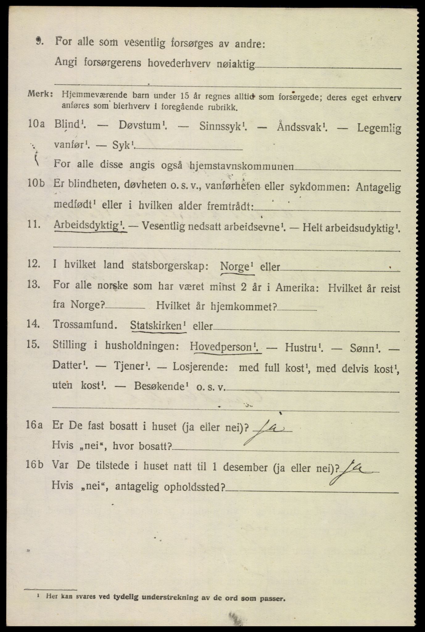 SAH, 1920 census for Nord-Aurdal, 1920, p. 7873