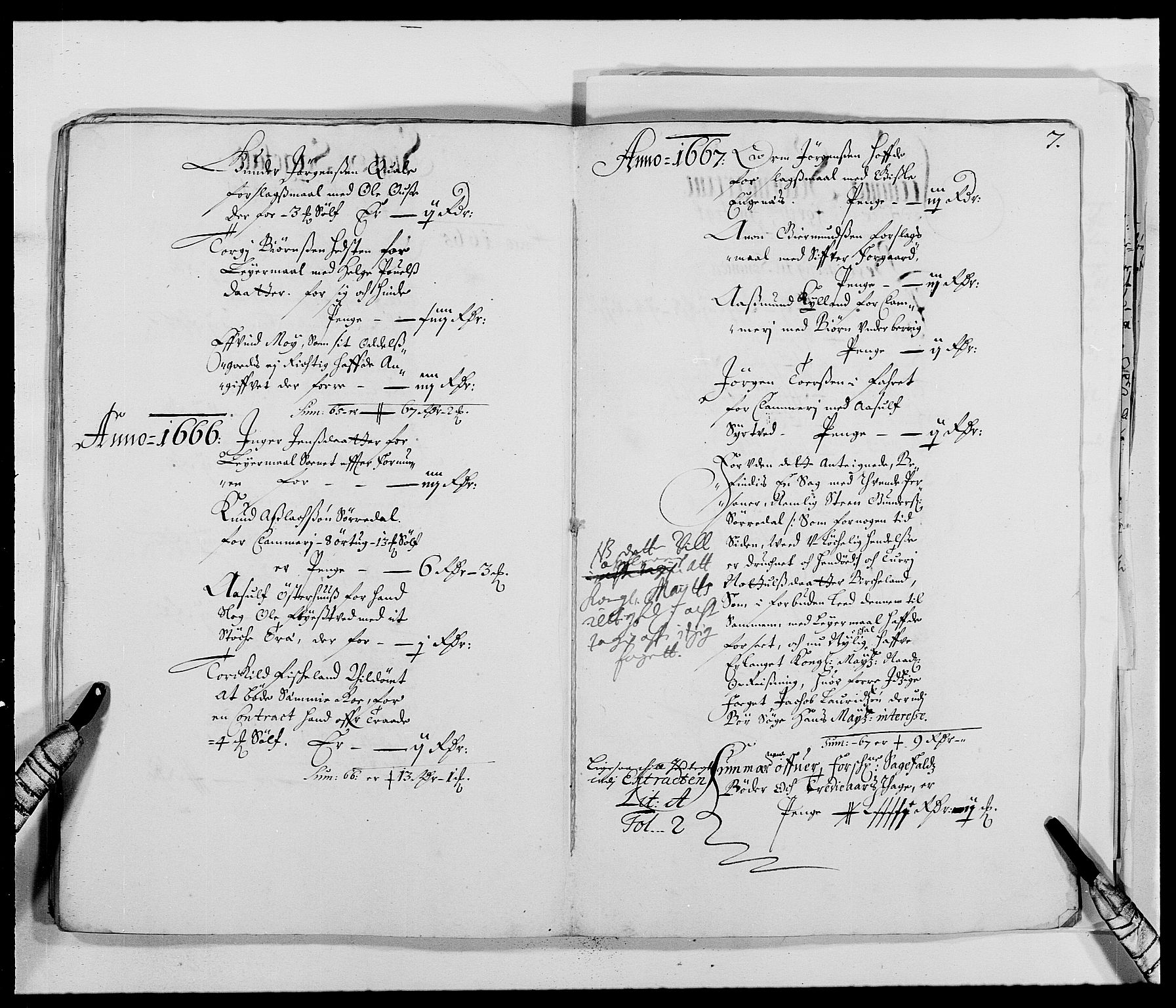 Rentekammeret inntil 1814, Reviderte regnskaper, Fogderegnskap, AV/RA-EA-4092/R40/L2431: Fogderegnskap Råbyggelag, 1664-1668, p. 108