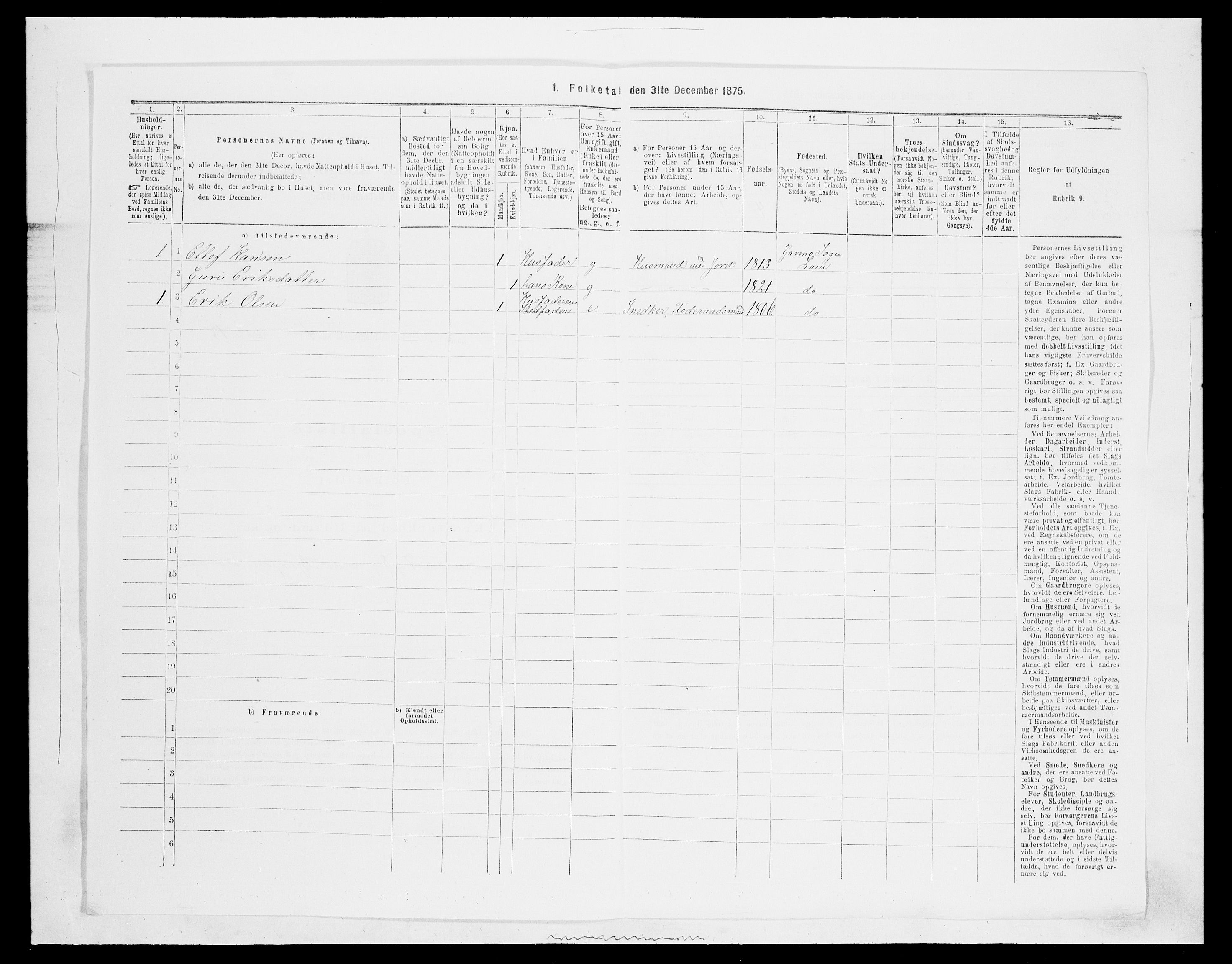 SAH, 1875 census for 0514P Lom, 1875, p. 96