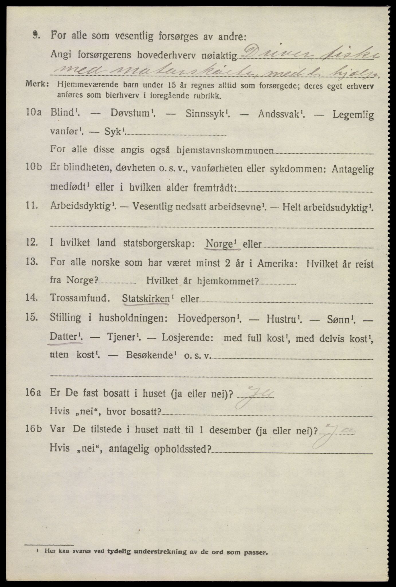 SAKO, 1920 census for Brunlanes, 1920, p. 8326