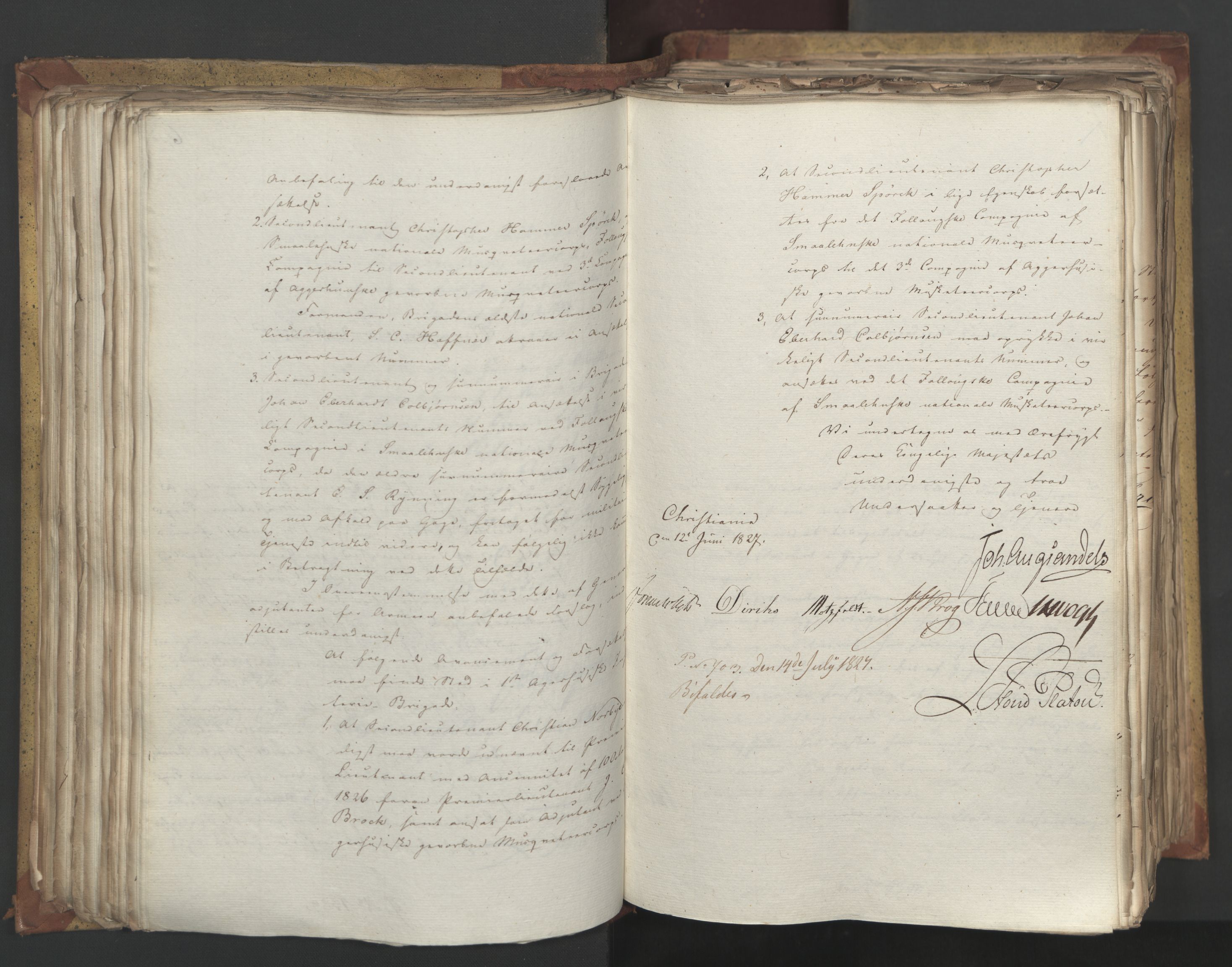 Statsrådsavdelingen i Stockholm, AV/RA-S-1003/D/Da/L0051: Regjeringsinnstillinger nr. 4310-4565, 1827, p. 186