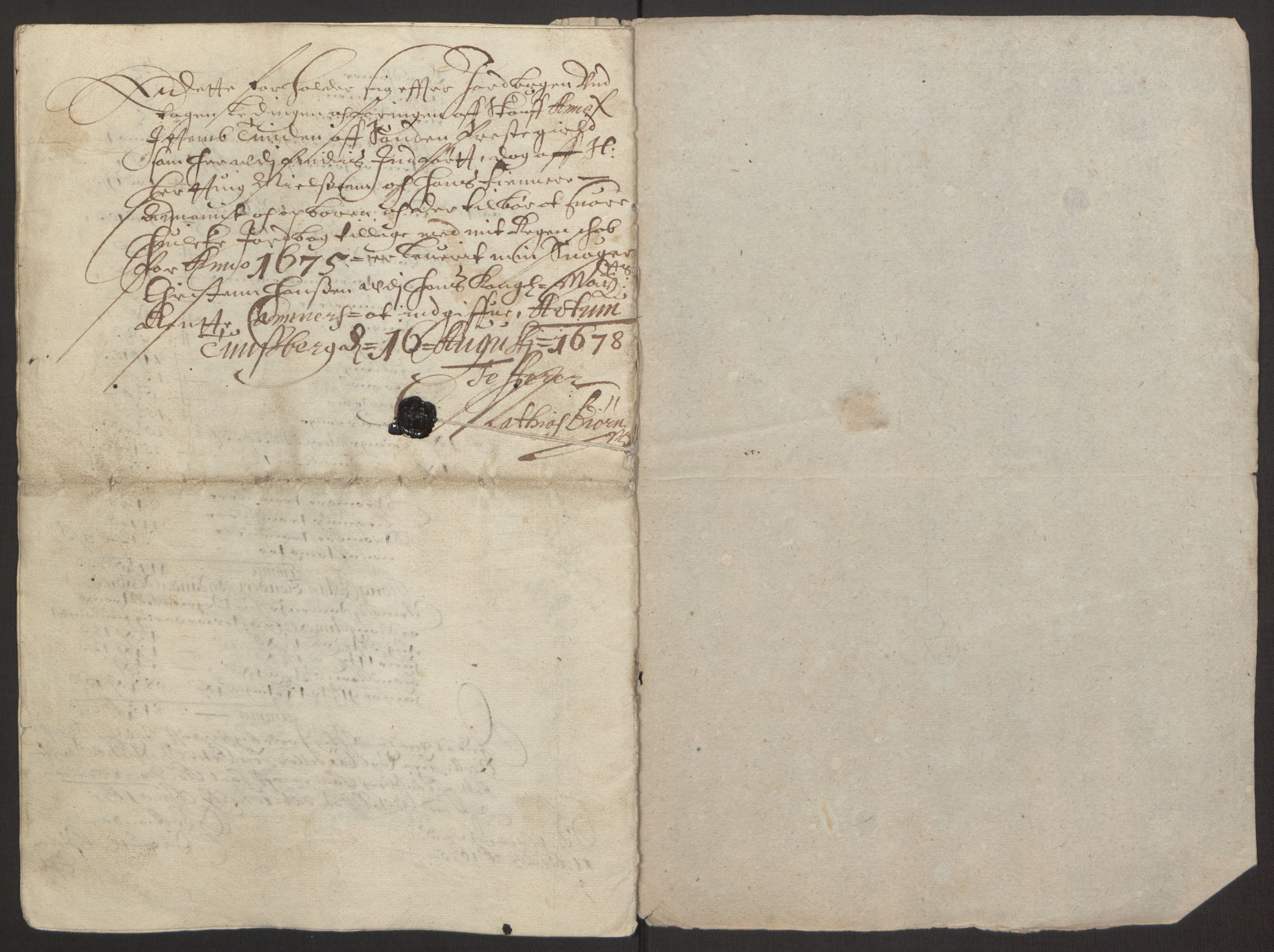Rentekammeret inntil 1814, Reviderte regnskaper, Fogderegnskap, RA/EA-4092/R32/L1844: Fogderegnskap Jarlsberg grevskap, 1674-1675, p. 412