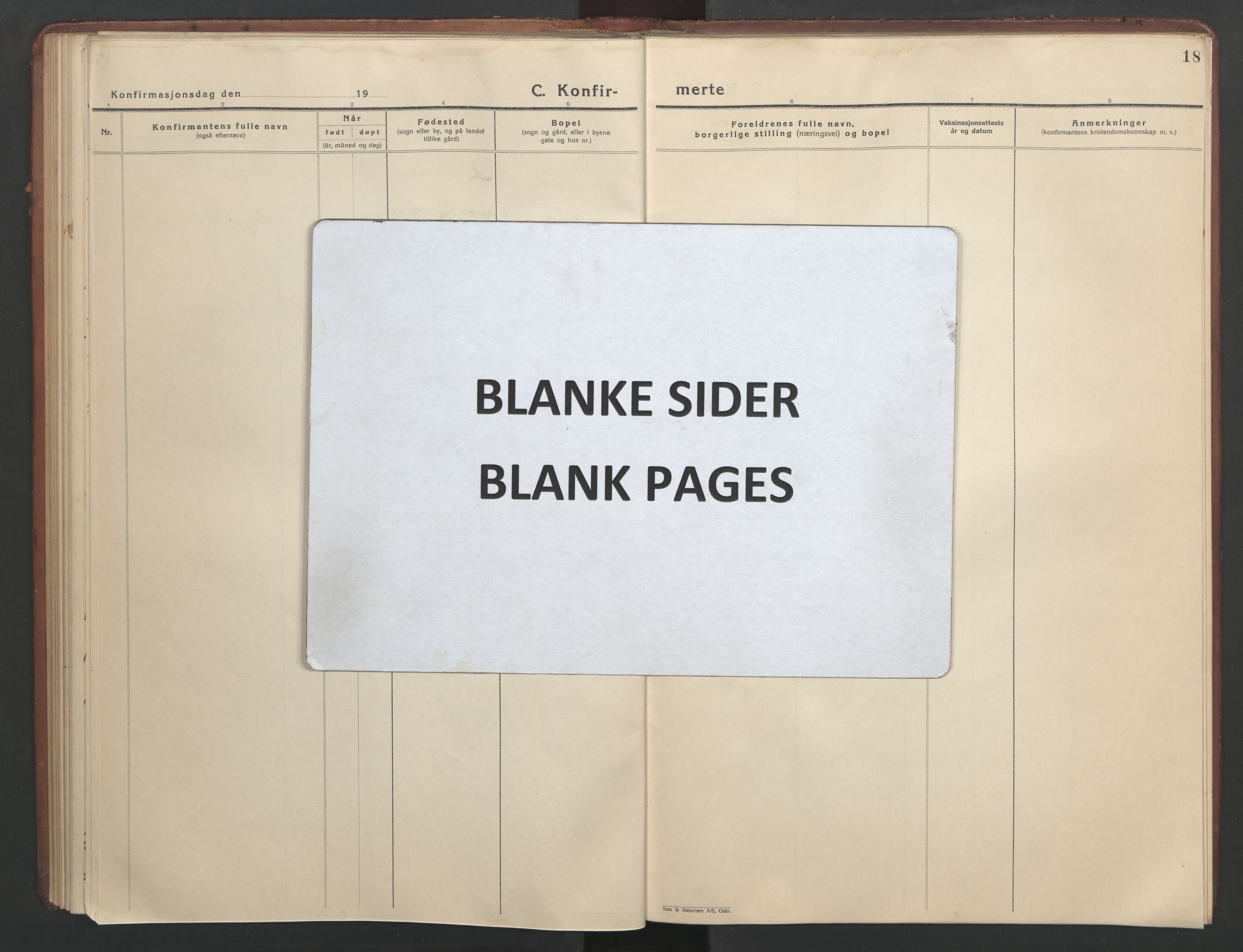 Ministerialprotokoller, klokkerbøker og fødselsregistre - Sør-Trøndelag, SAT/A-1456/634/L0544: Parish register (copy) no. 634C06, 1927-1948, p. 18