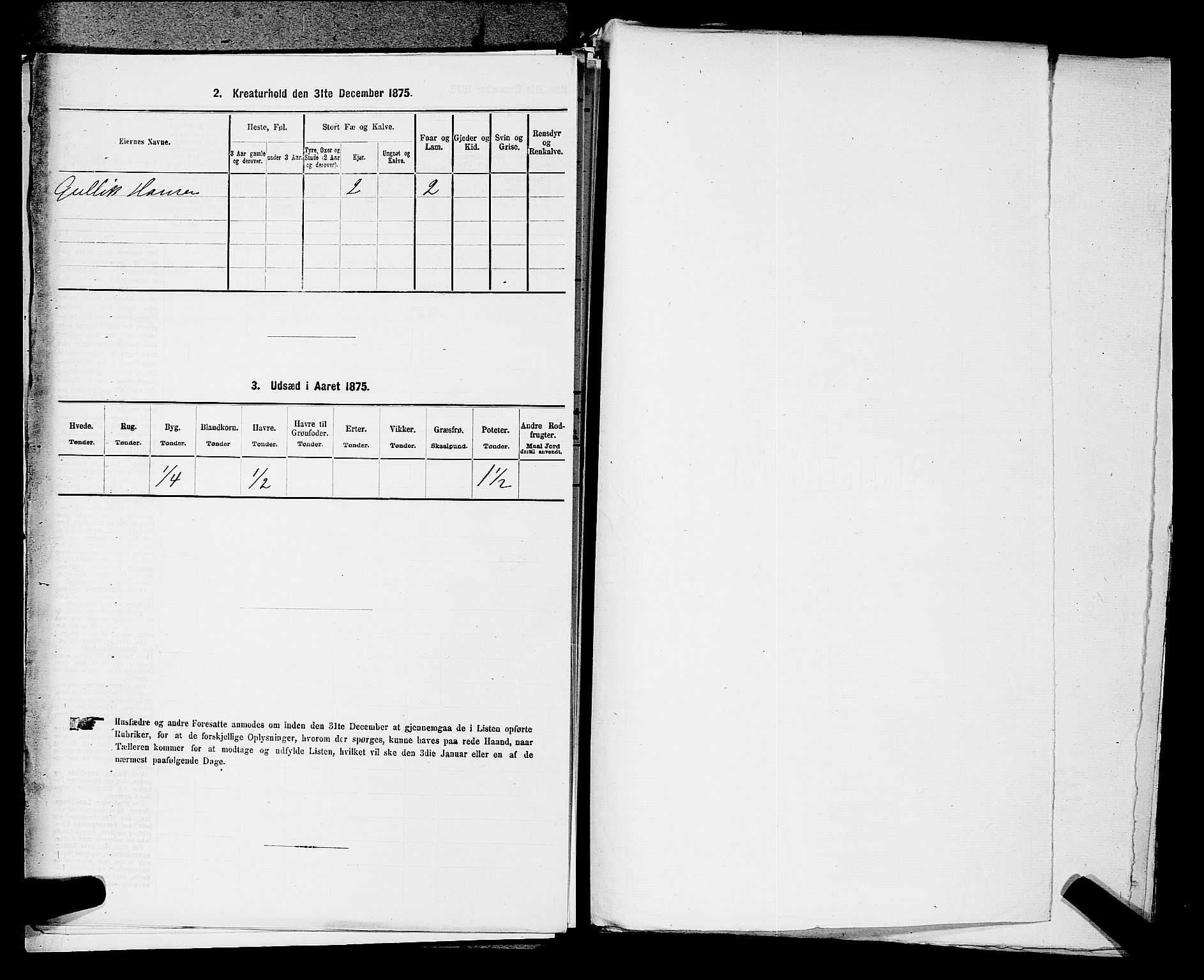 SAKO, 1875 census for 0623P Modum, 1875, p. 1280