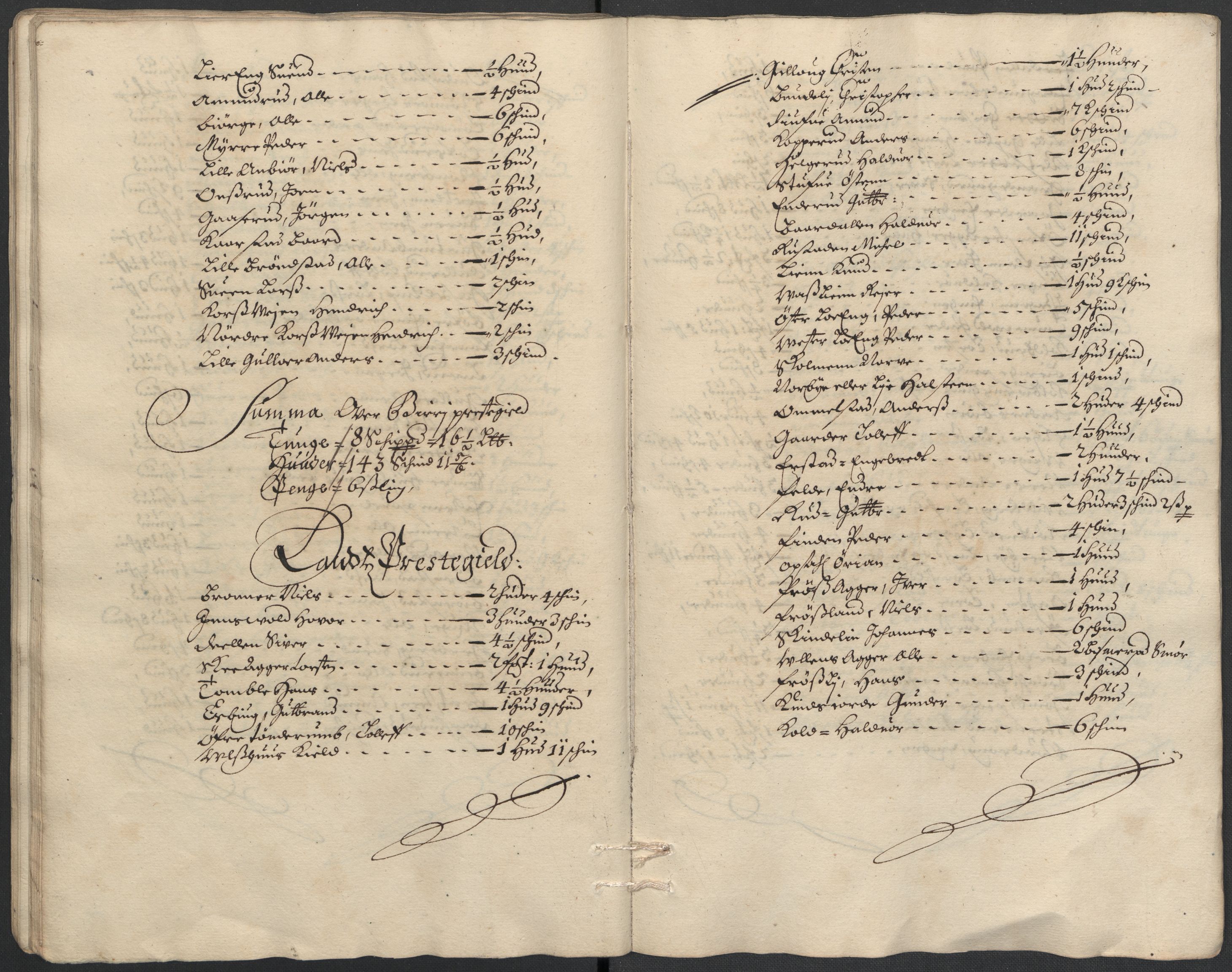 Rentekammeret inntil 1814, Reviderte regnskaper, Fogderegnskap, AV/RA-EA-4092/R18/L1297: Fogderegnskap Hadeland, Toten og Valdres, 1699, p. 430