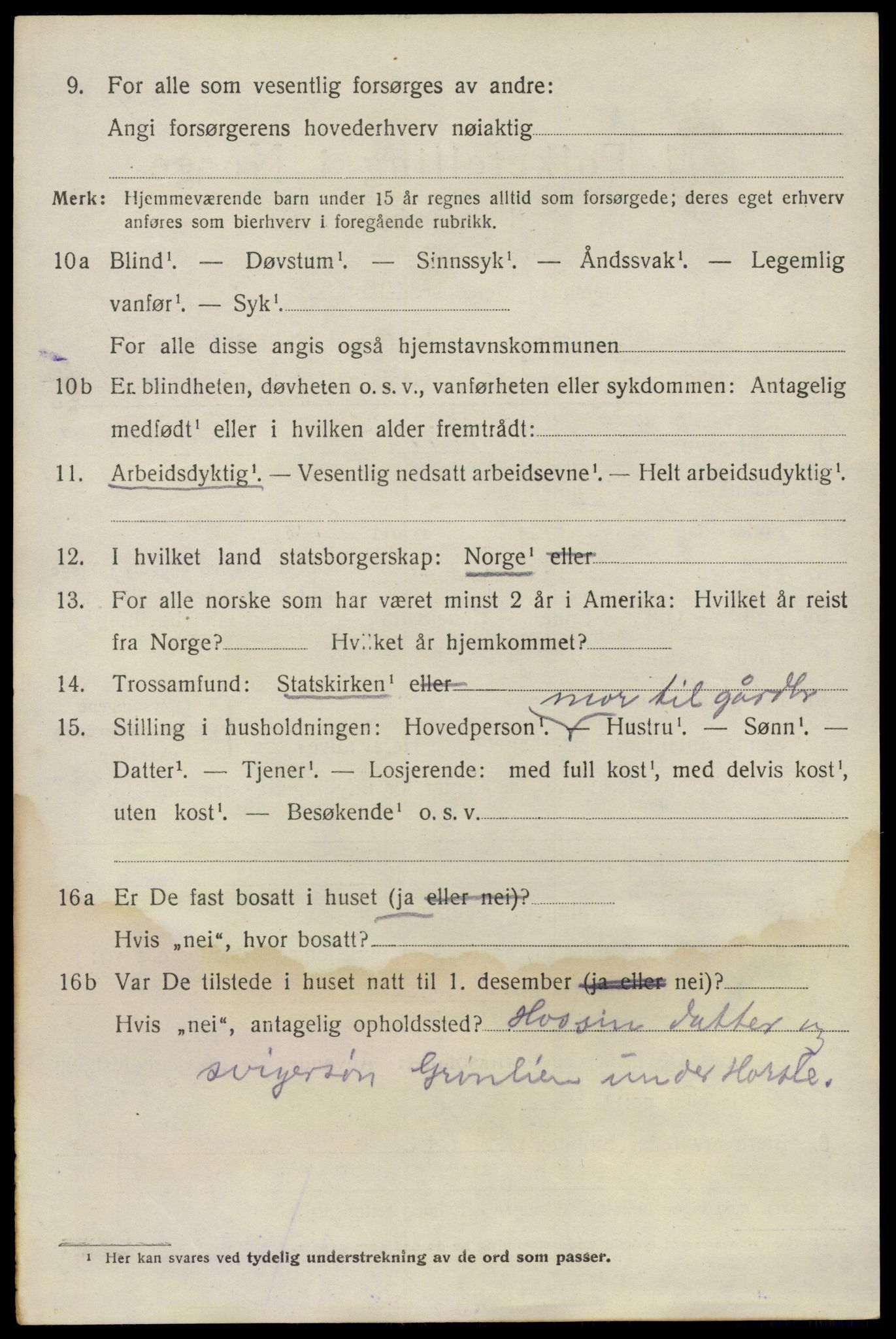 SAO, 1920 census for Bærum, 1920, p. 42383