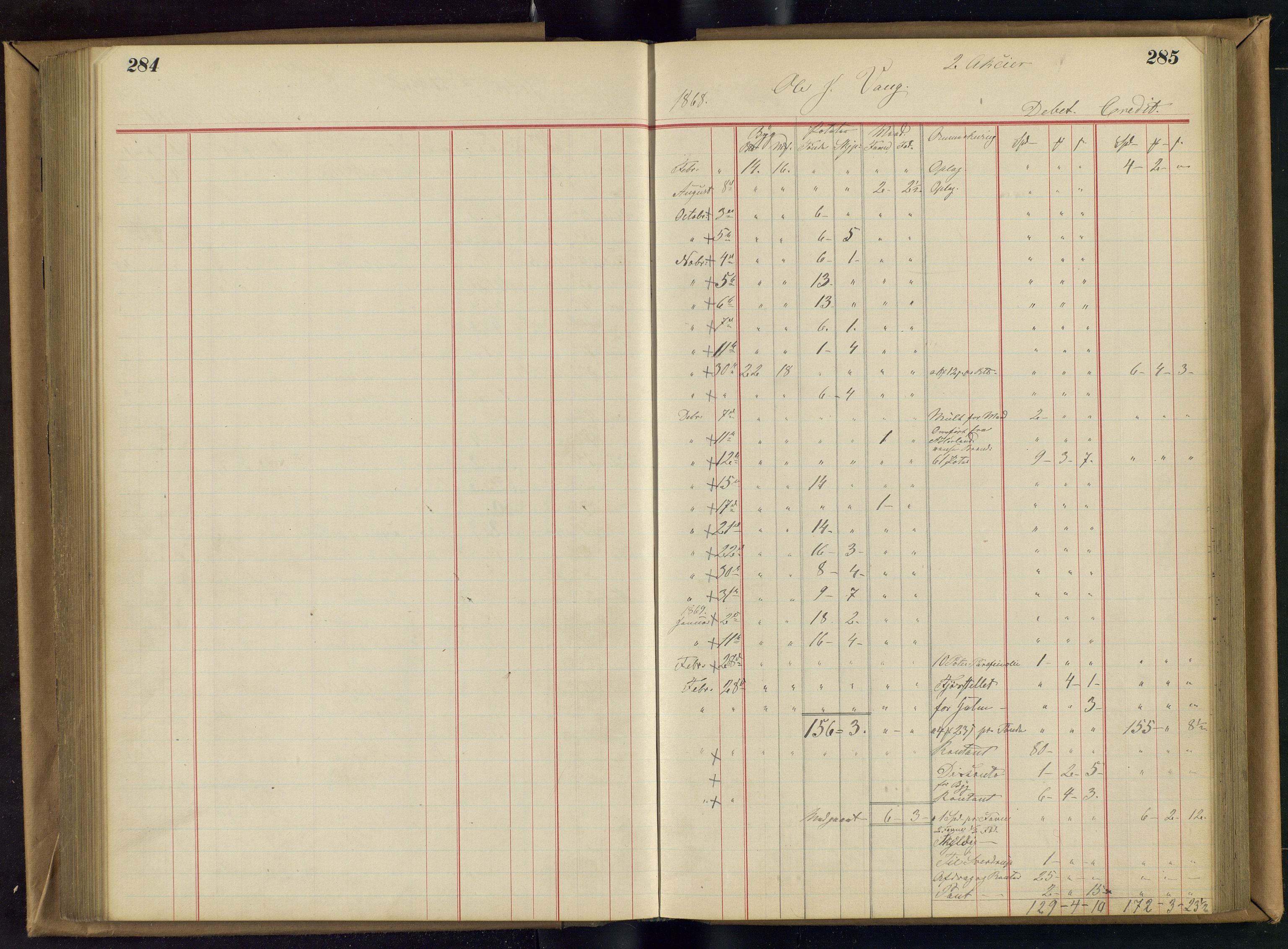 Hjell Brenneri, OAMM/T-A-00106, 1867-1870, p. 164