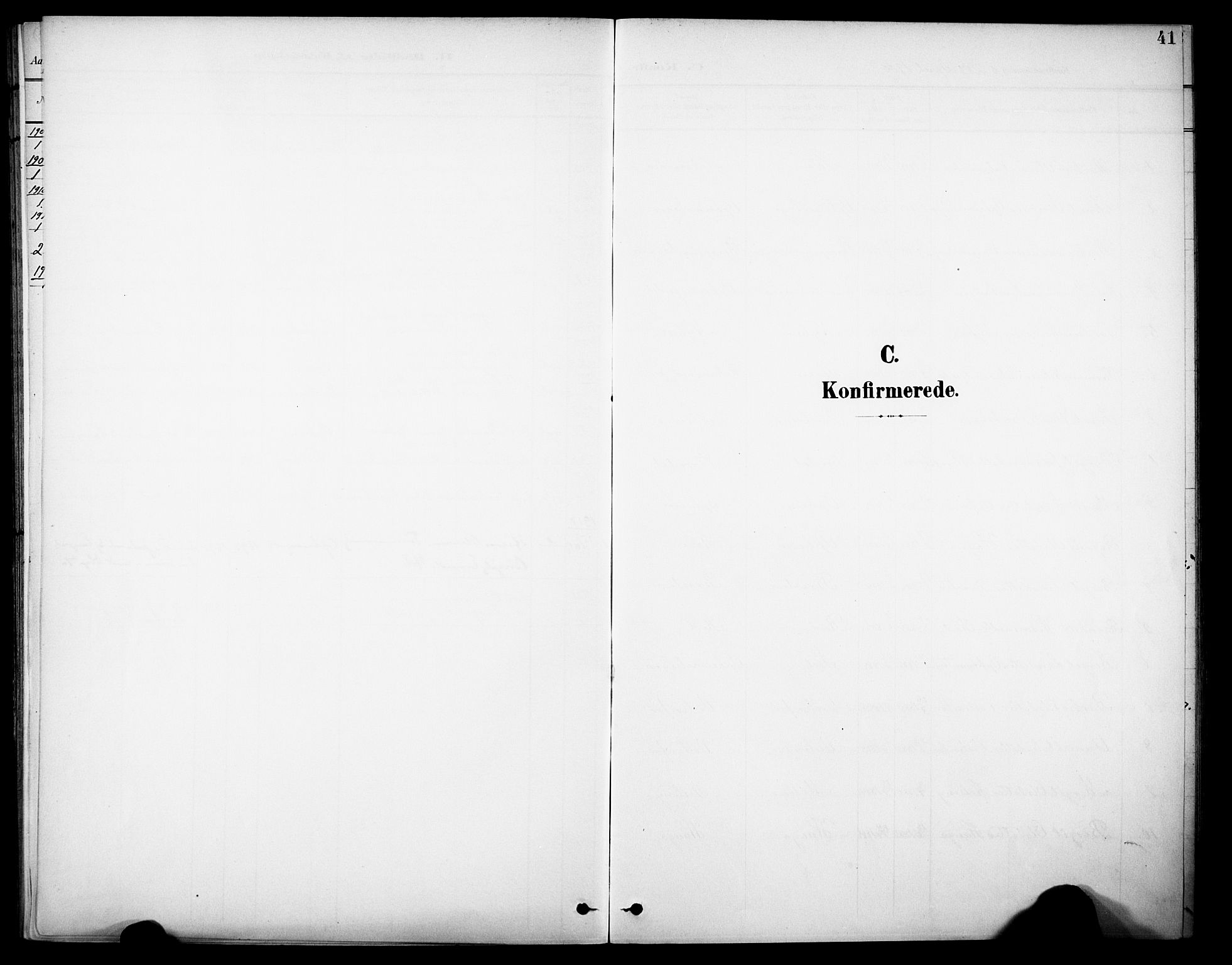 Ål kirkebøker, SAKO/A-249/F/Fb/L0002: Parish register (official) no. II 2, 1900-1933, p. 41