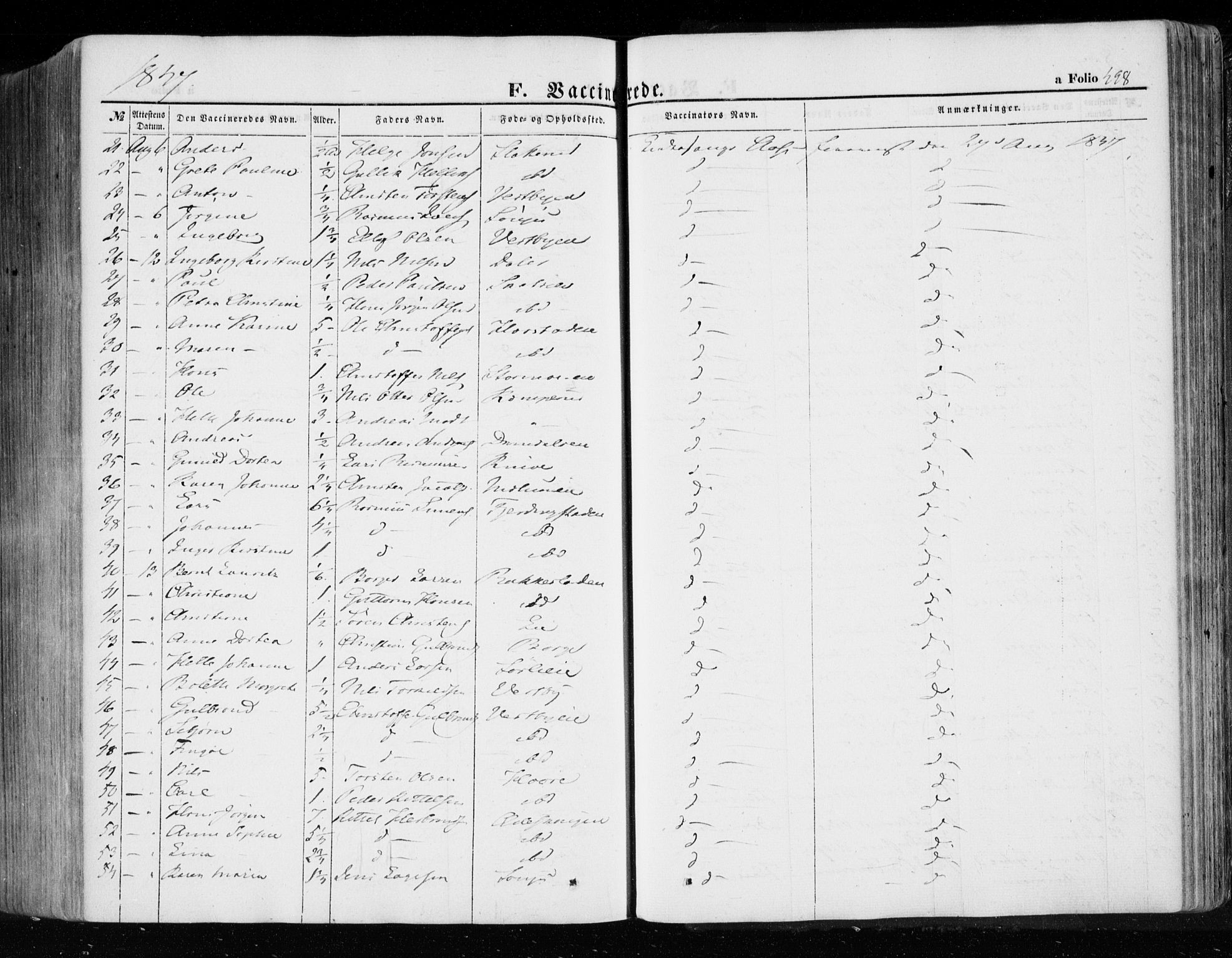 Eiker kirkebøker, AV/SAKO-A-4/F/Fa/L0014: Parish register (official) no. I 14, 1846-1854, p. 498