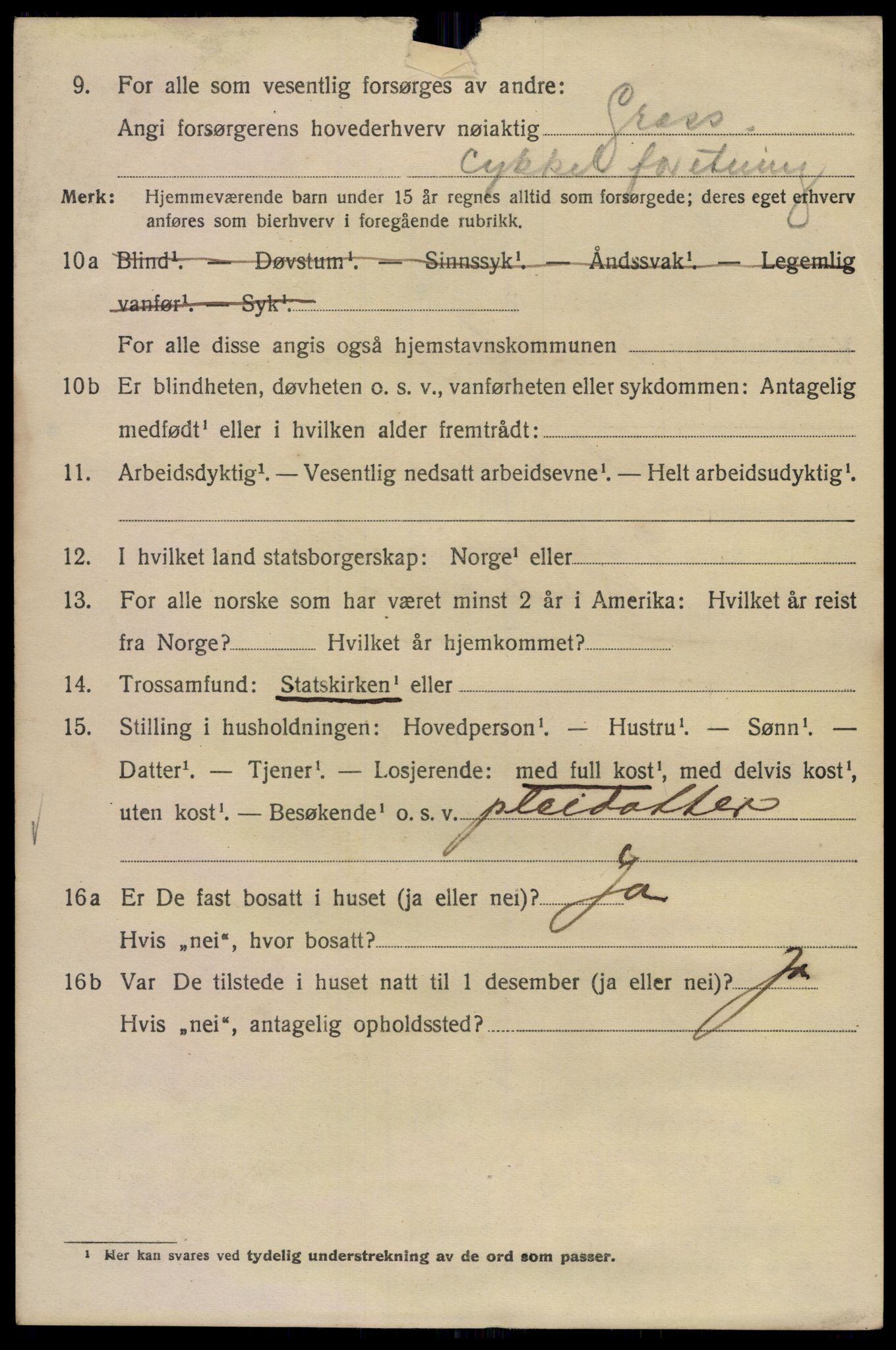 SAO, 1920 census for Kristiania, 1920, p. 505490