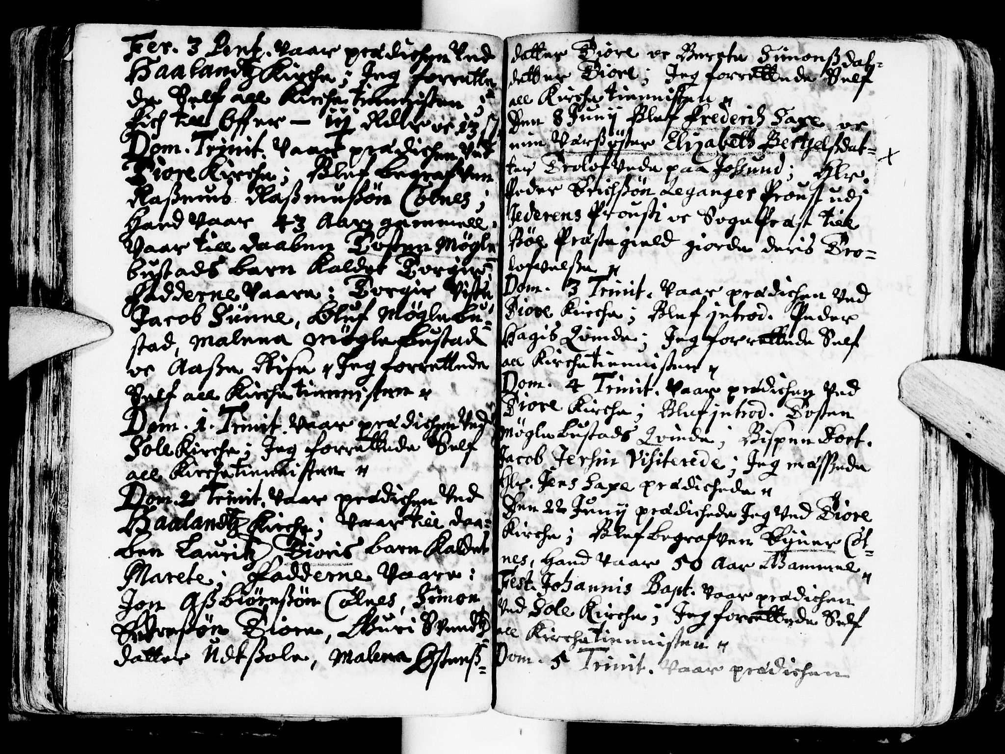 Håland sokneprestkontor, SAST/A-101802/001/30BA/L0001: Parish register (official) no. A 1, 1671-1722