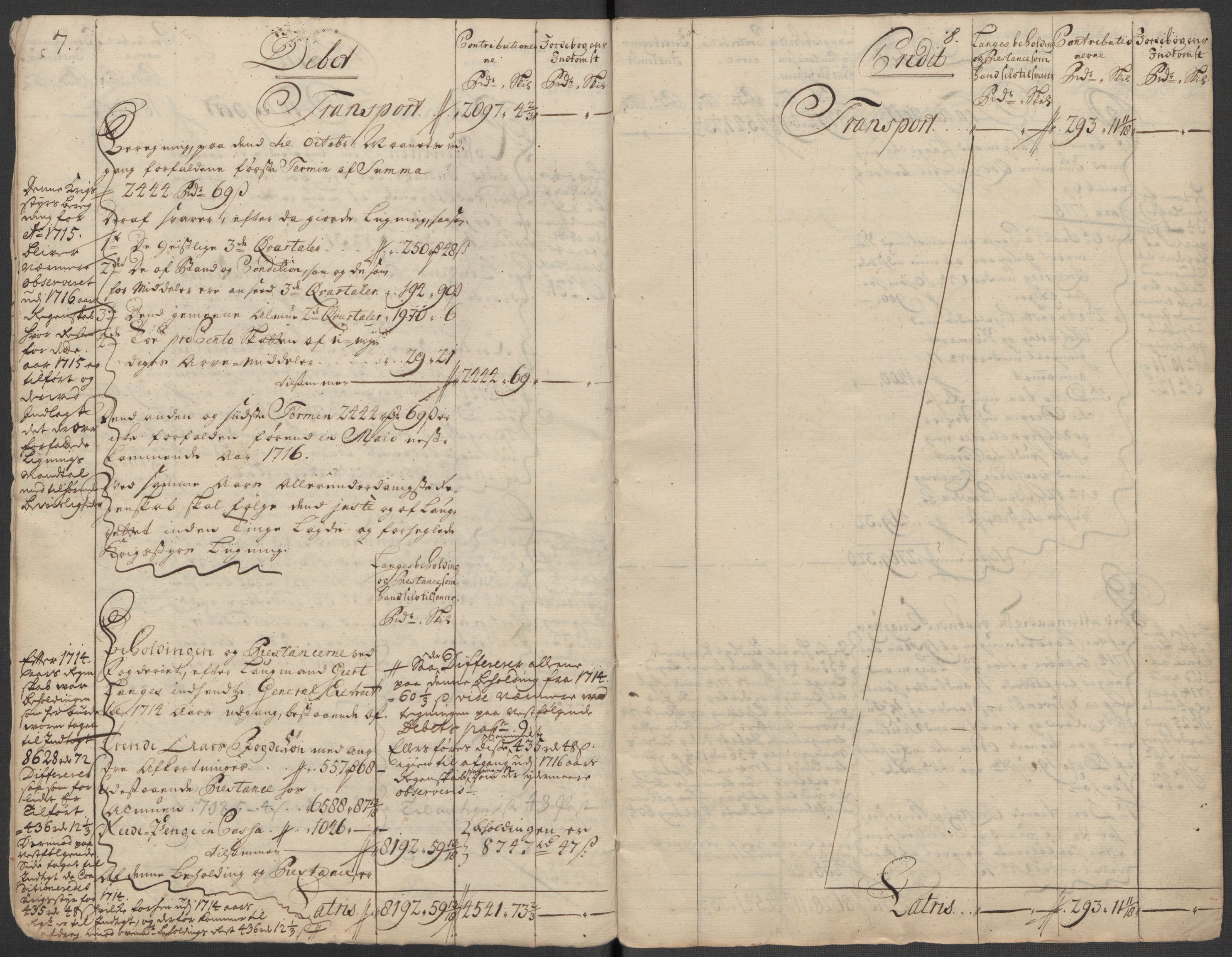 Rentekammeret inntil 1814, Reviderte regnskaper, Fogderegnskap, AV/RA-EA-4092/R65/L4513: Fogderegnskap Helgeland, 1714-1715, p. 472